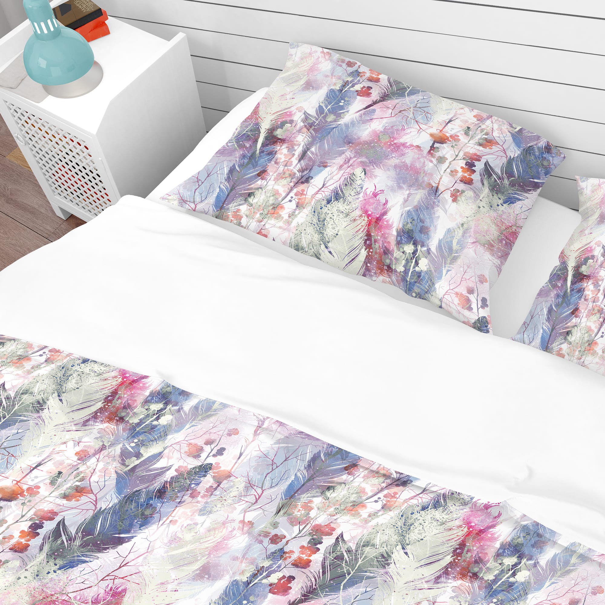 Designart &#x27;Boho Style Magic&#x27; Bohemian &#x26; Eclectic Bedding Set - Duvet Cover &#x26; Shams