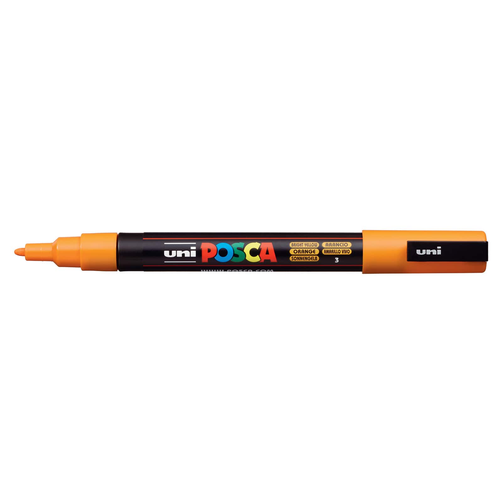 Posca Paint Marker Pen, Fine Point (PC-3M), 24 Colors Set with Japanese  stationery store original pen case set(PC-3M24C)