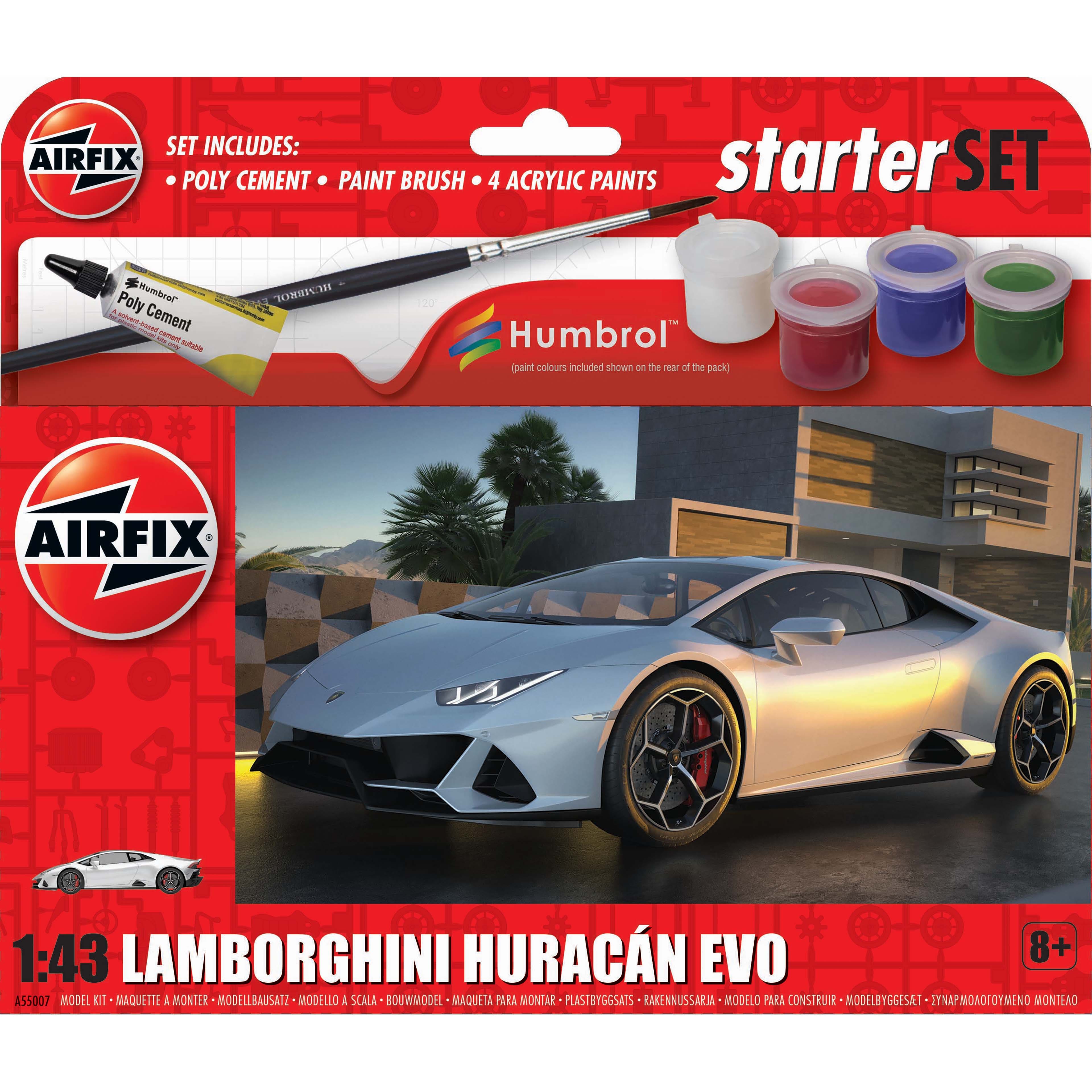 Airfix&#xAE; Lamborghini Hurac&#xE1;n Evo Starter Set