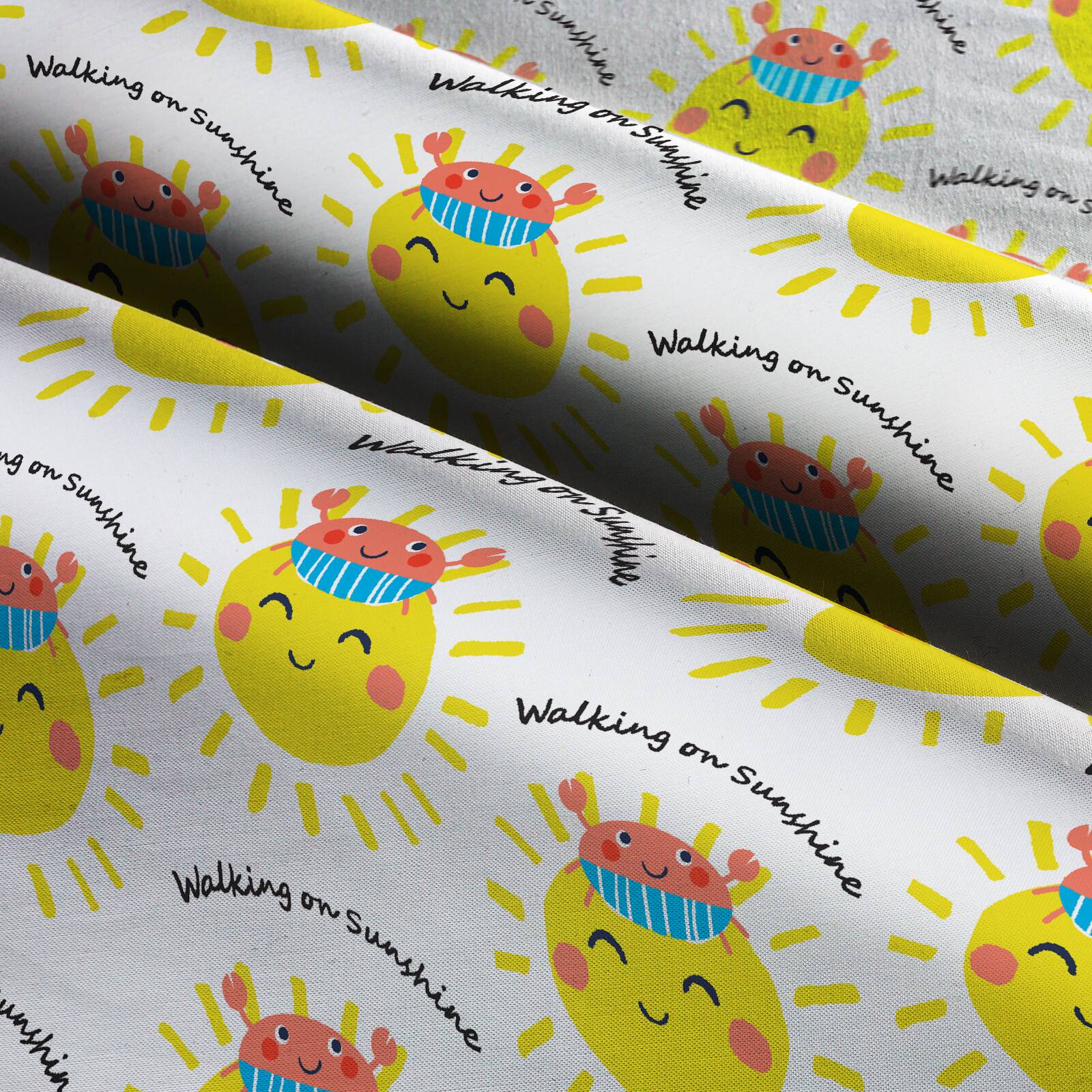 Springs Creative Love the Sea Walking on the Sun Cotton Fabric