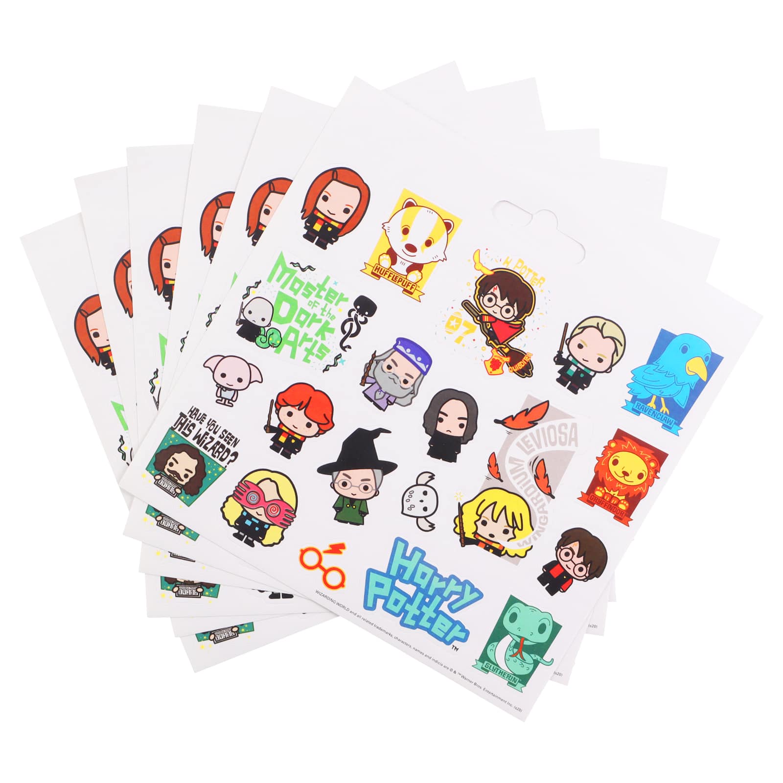  Wizard World Harry Potter Party Favors Stickers Bundle