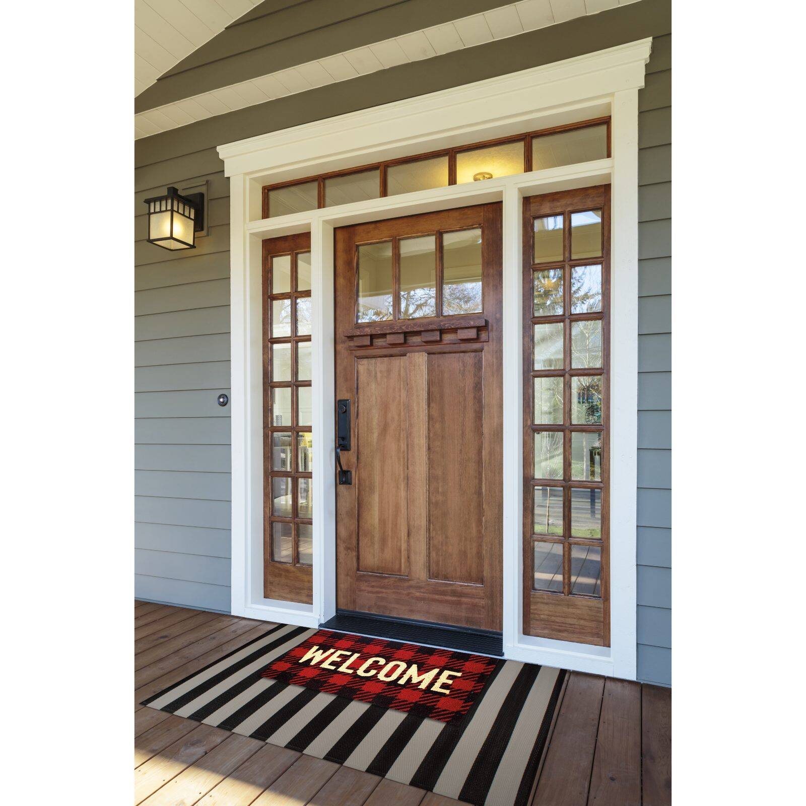 DII® Buffalo Check Welcome Doormat