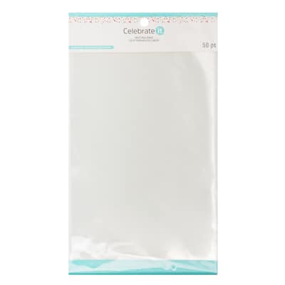 3 x 8 Bulk 50 Pc. Small Clear Cellophane Treat Bags