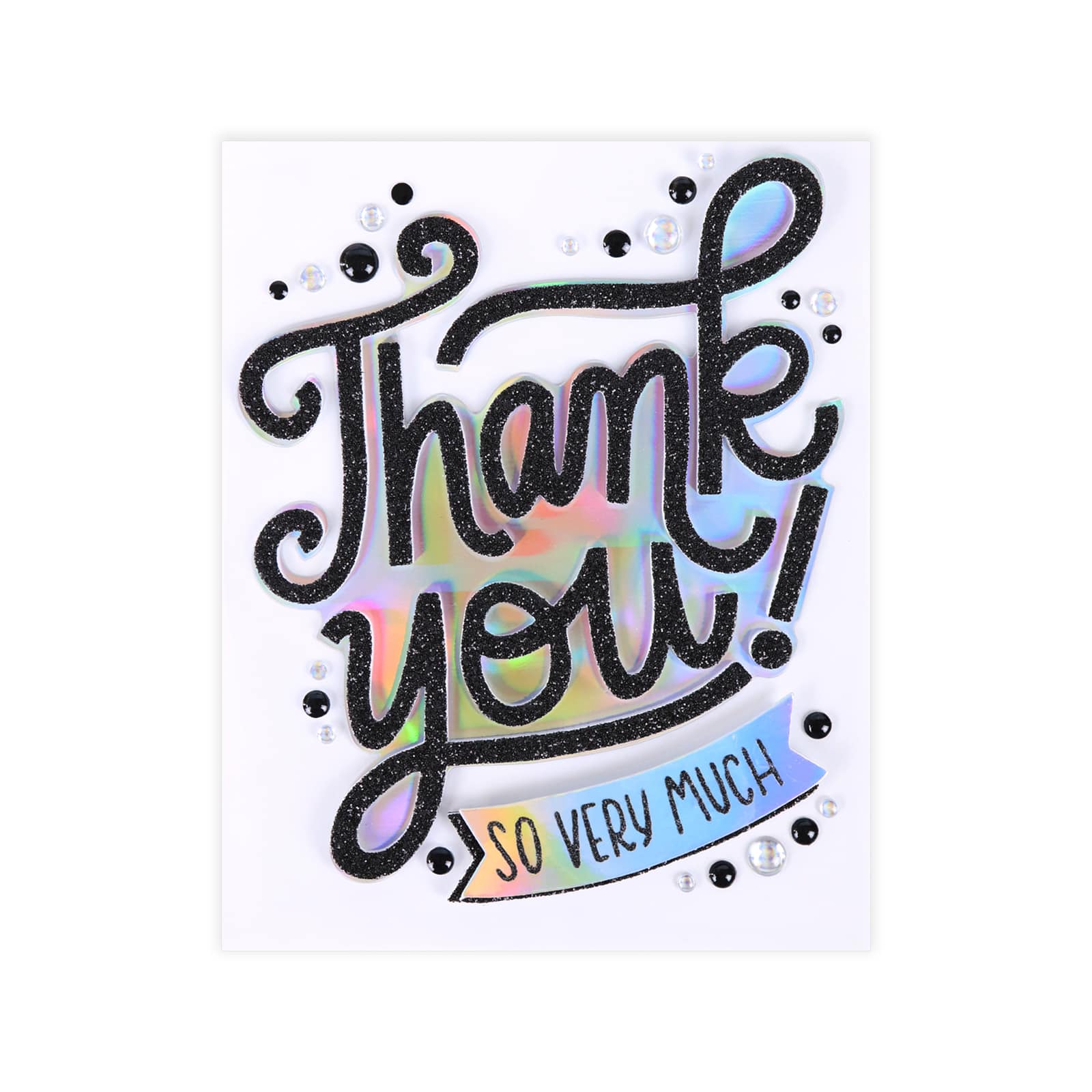 Recollections Thank You Dimensional Stickers - Each
