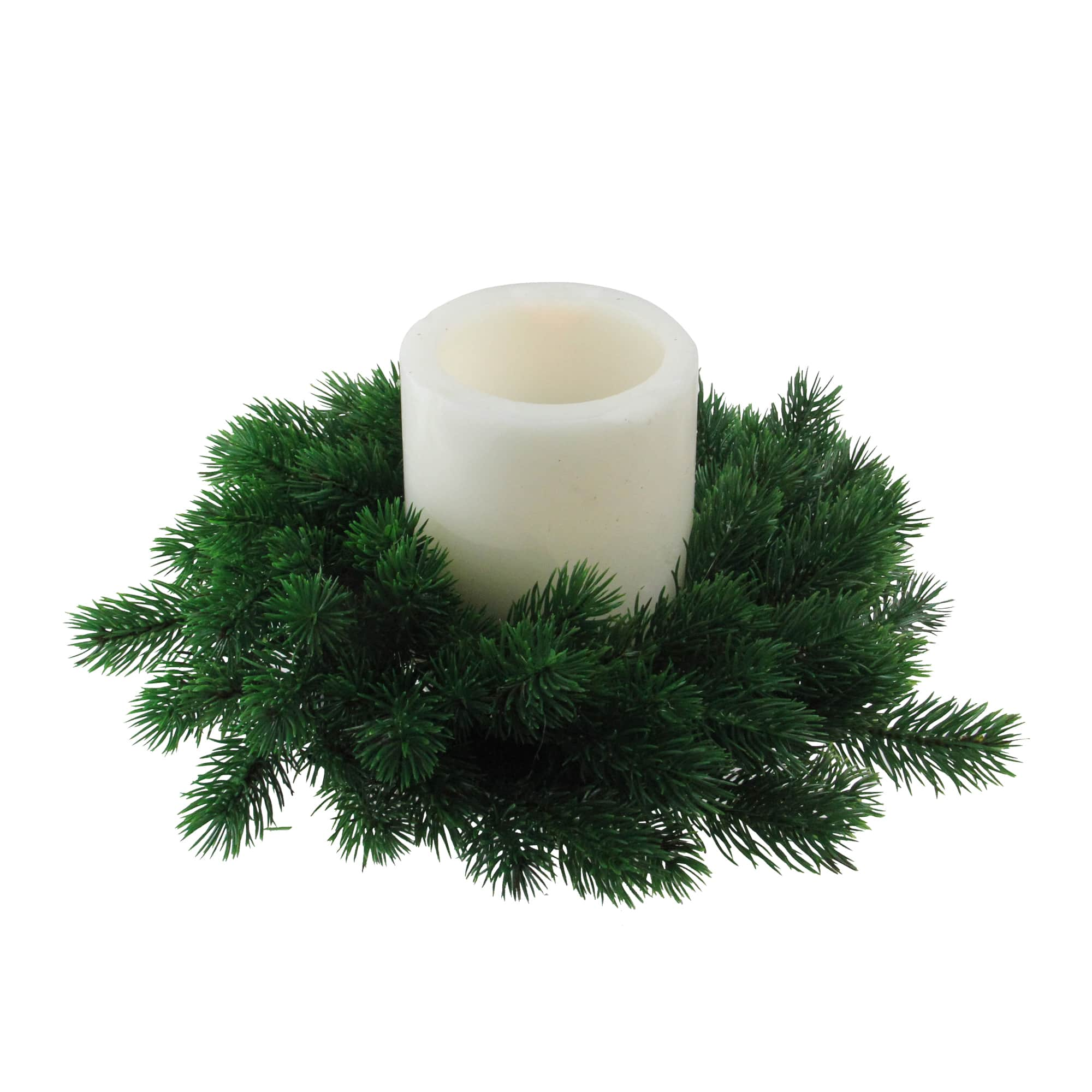 12&#x22; Green Pine Artificial Christmas Wreath