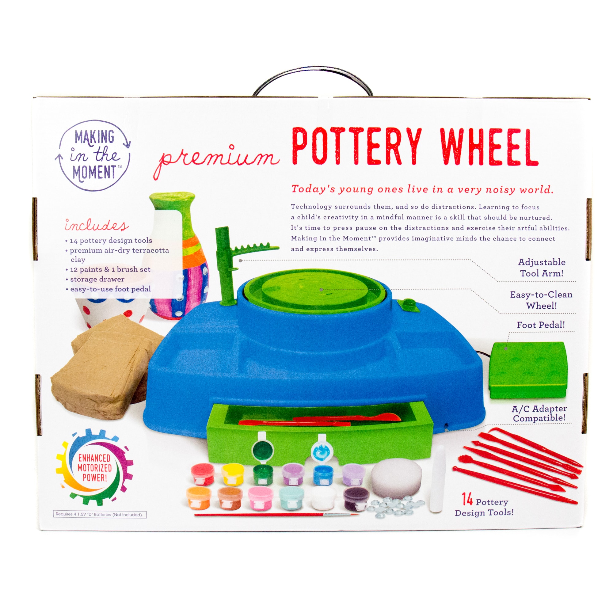 Making in the Moment&#xAE; Premium Pottery Wheel