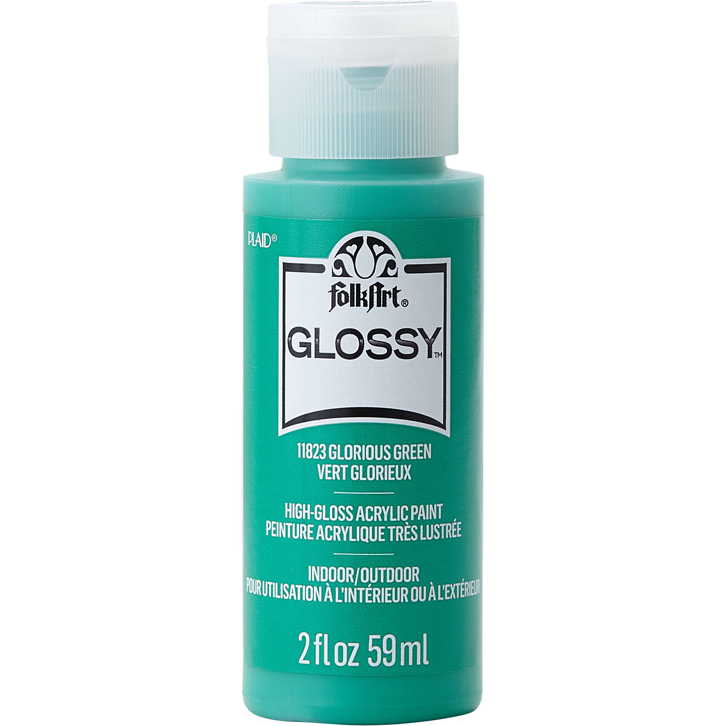 12 Pack: FolkArt® Glossy™ High-Gloss Acrylic Paint
