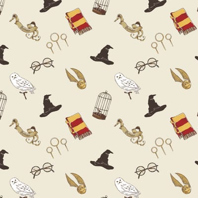 Camelot® Fabrics Harry Potter™ Icons Toss Cotton Fabric | Michaels