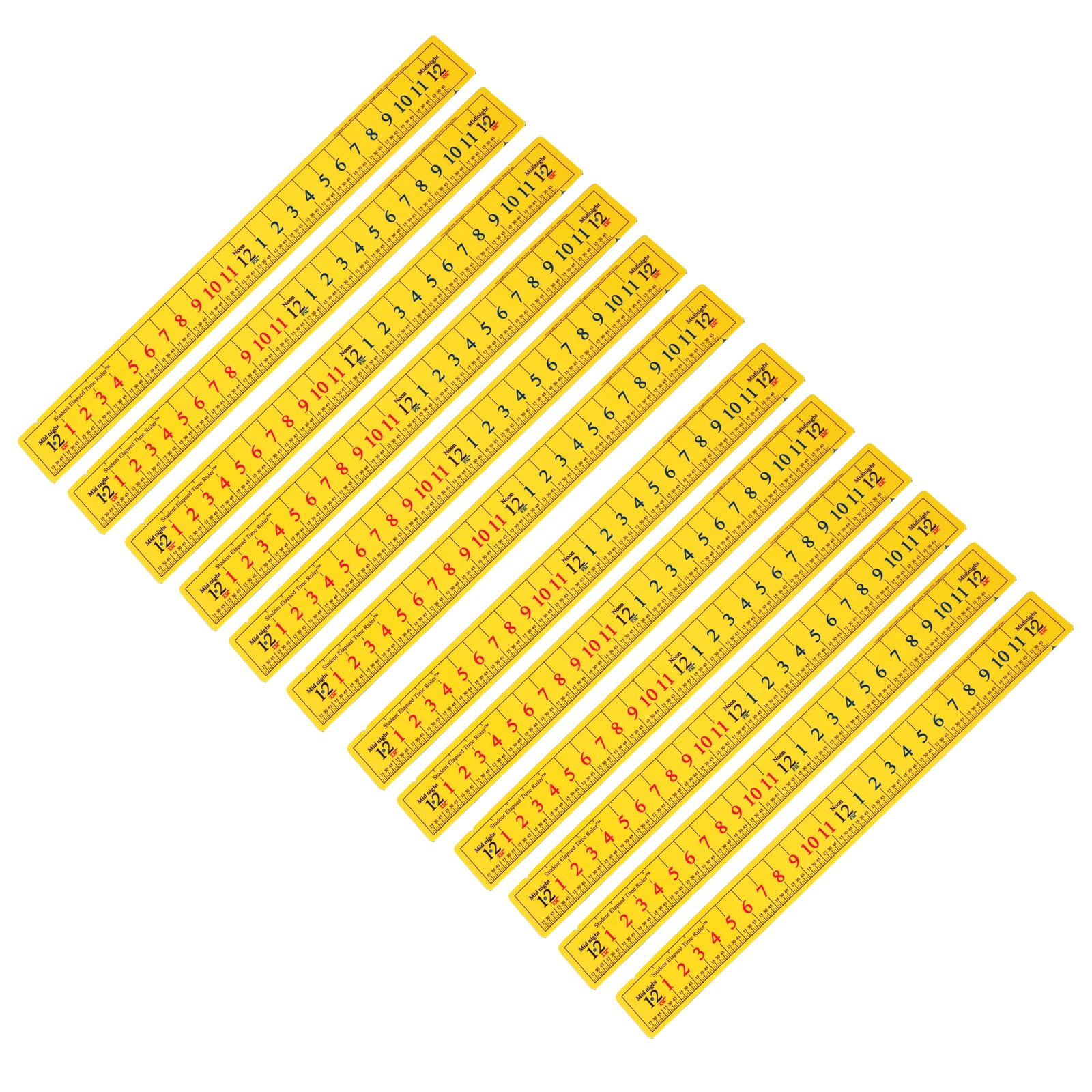TickiT® Student Elapsed Time Ruler™, 12ct. | Michaels