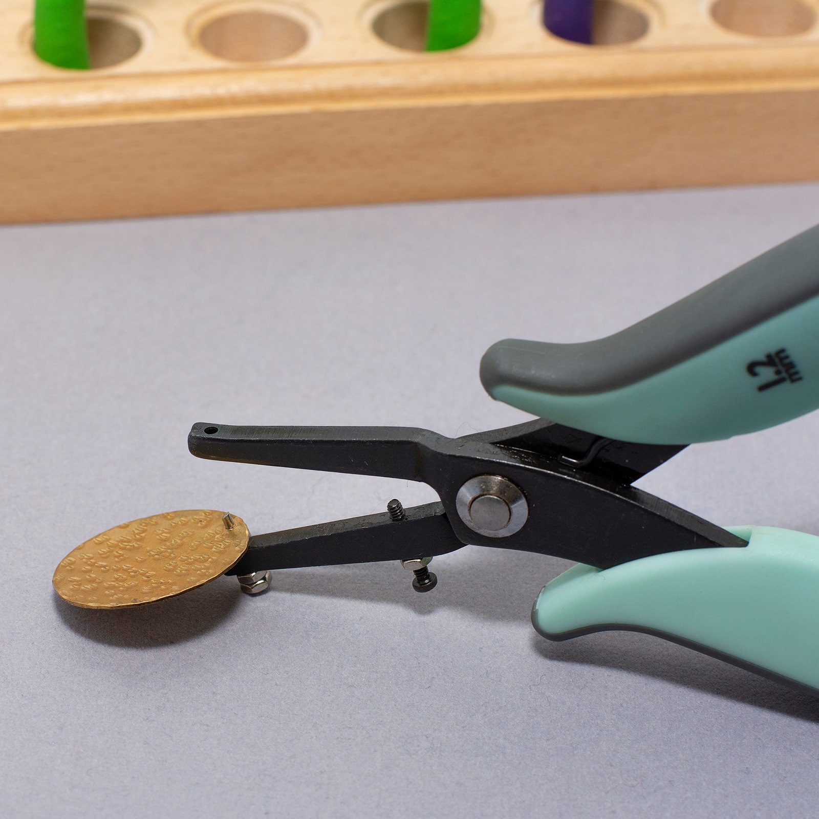 The Beadsmith&#xAE; 1.25MM Punch Plier with Gauge Guard