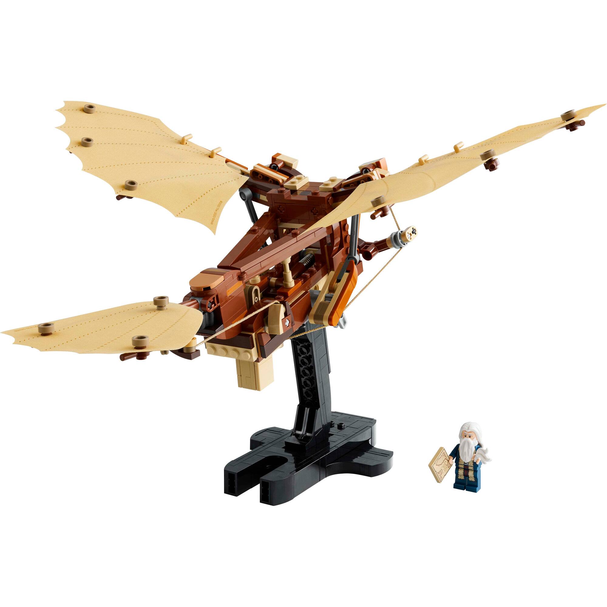LEGO&#xAE; Icons Leonardo da Vinci&#x2019;s Flying Machine Desk Decor Set for Adults 10363