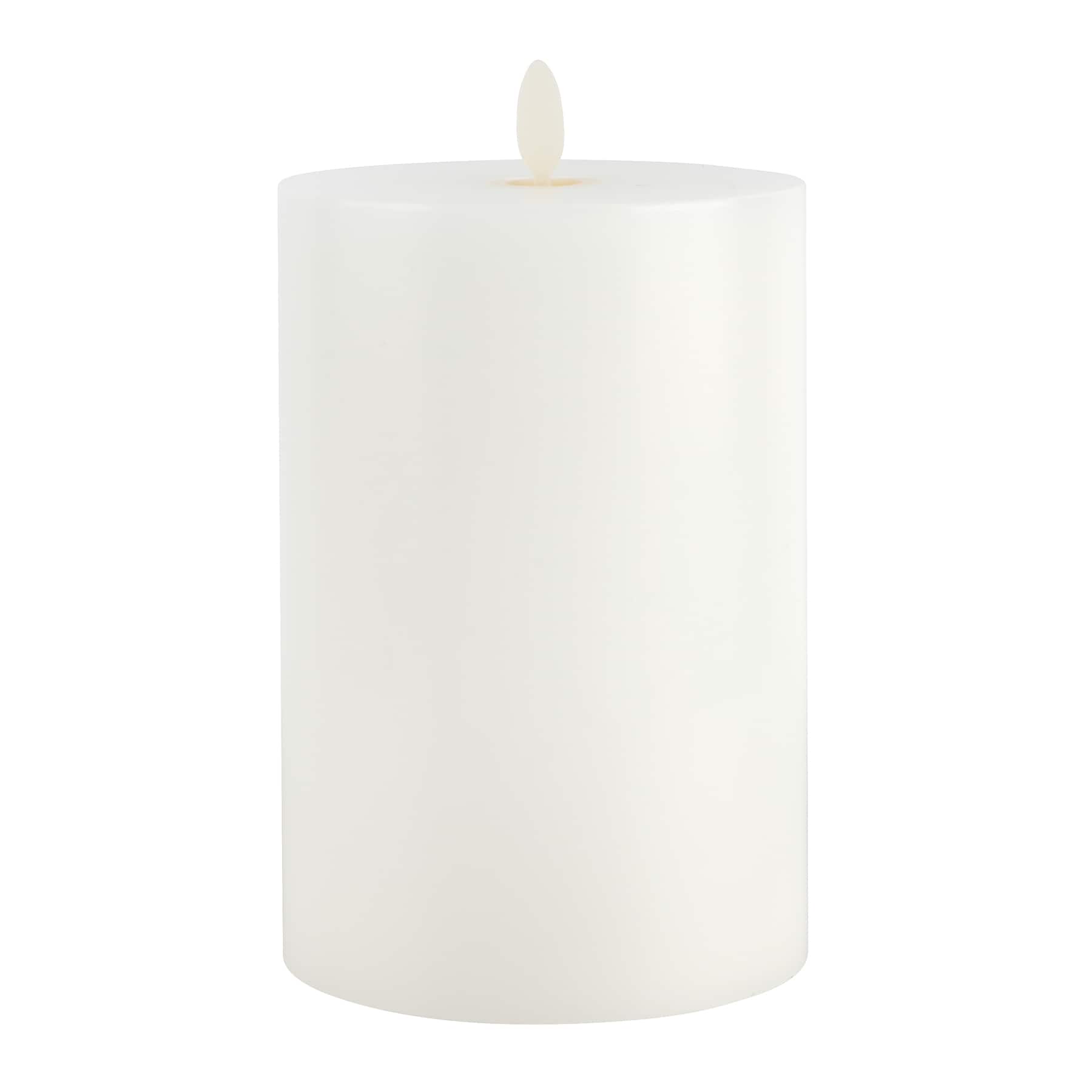 4&#x22; x 6&#x22; Oscillating Flame LED Pillar Candle by Ashland&#xAE;
