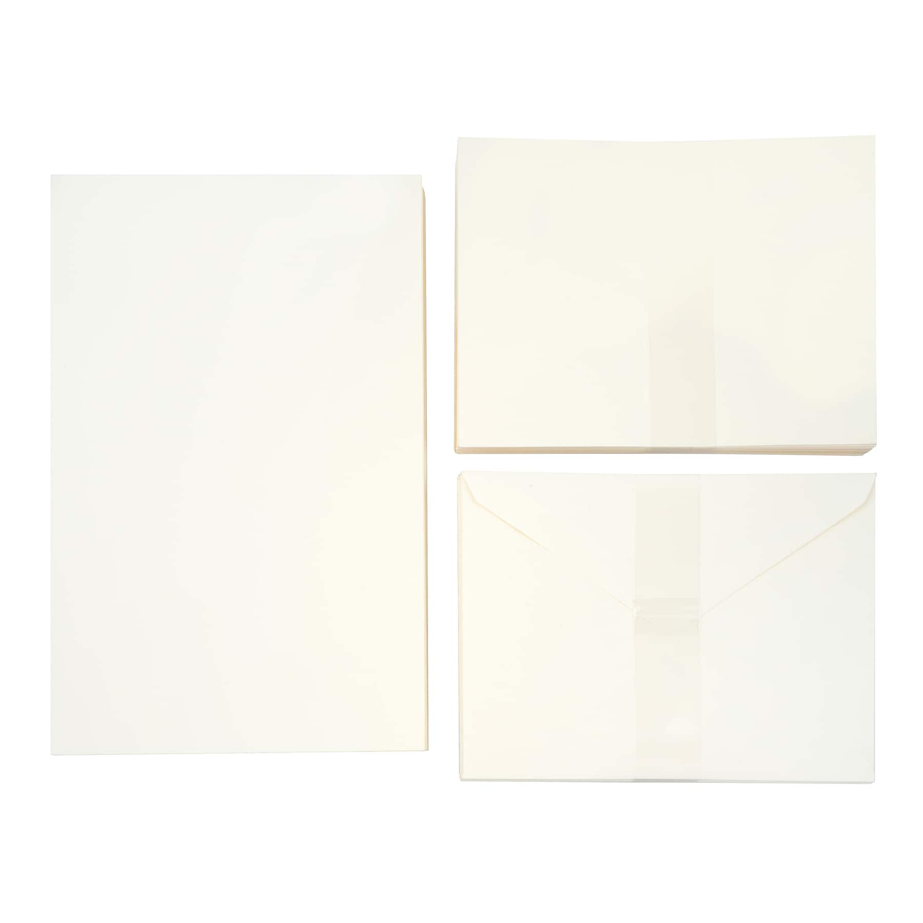 12 Packs: 50 ct. (600 total) 5" x 6.5" Cards & Envelopes by Recollections