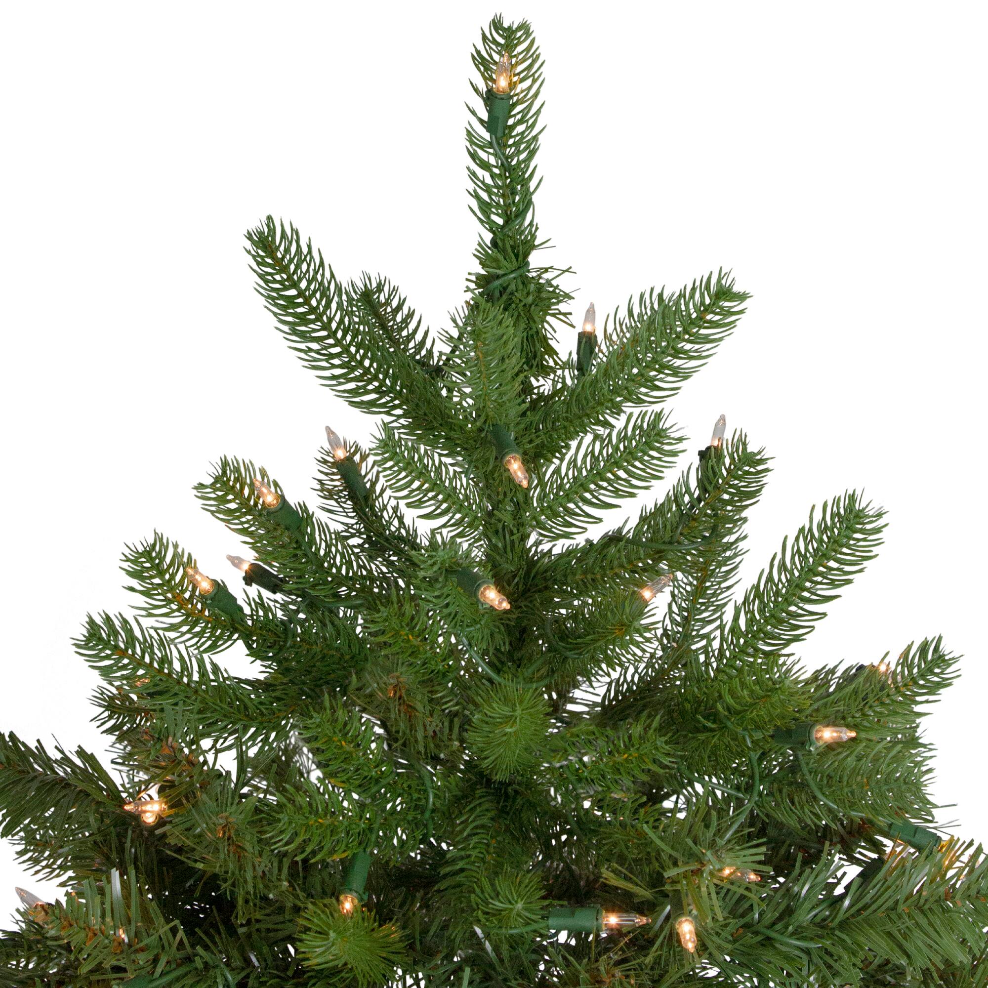 6.5ft. Pre-Lit Real Touch™️ Palisades Fir Artificial Christmas Tree, Clear Lights