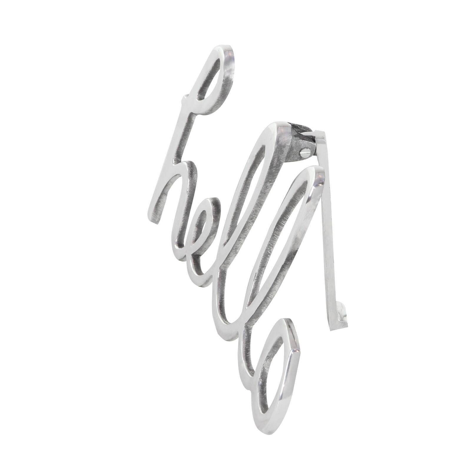 CosmoLiving by Cosmopolitan Hello Glam Décor Sign Set