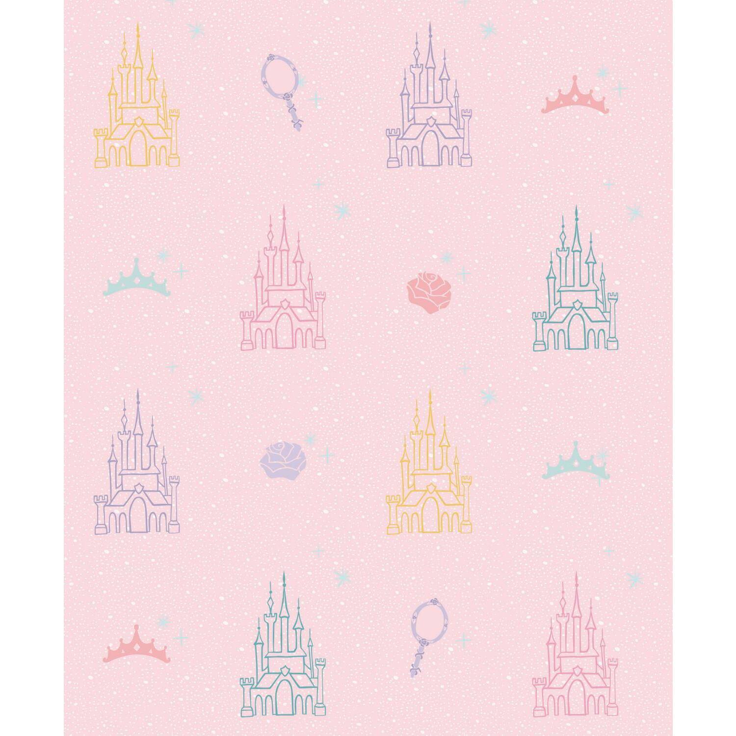 RoomMates Disney Princess Castle Peel & Stick Wallpaper