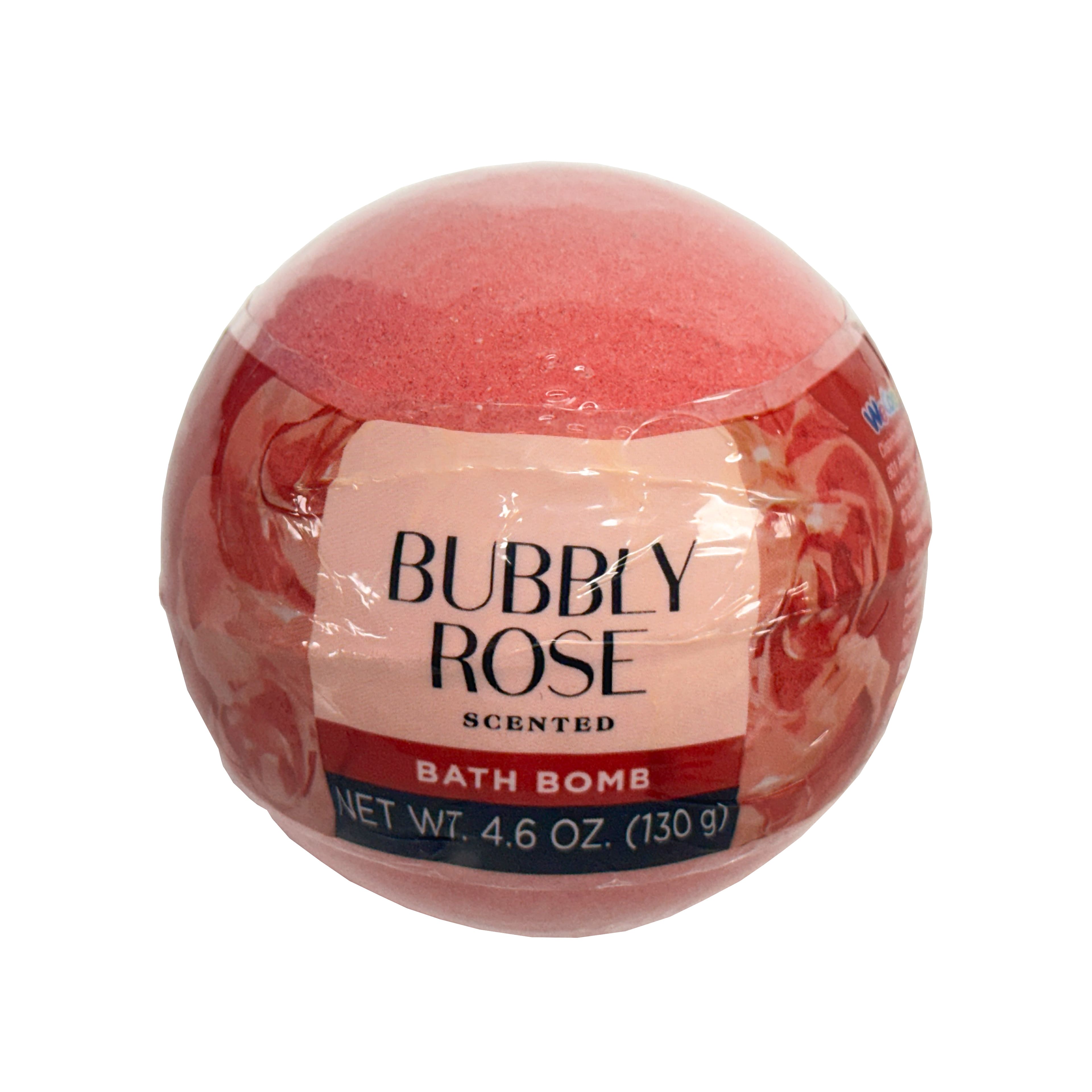 Bubbly Rose Scented Bath Bomb