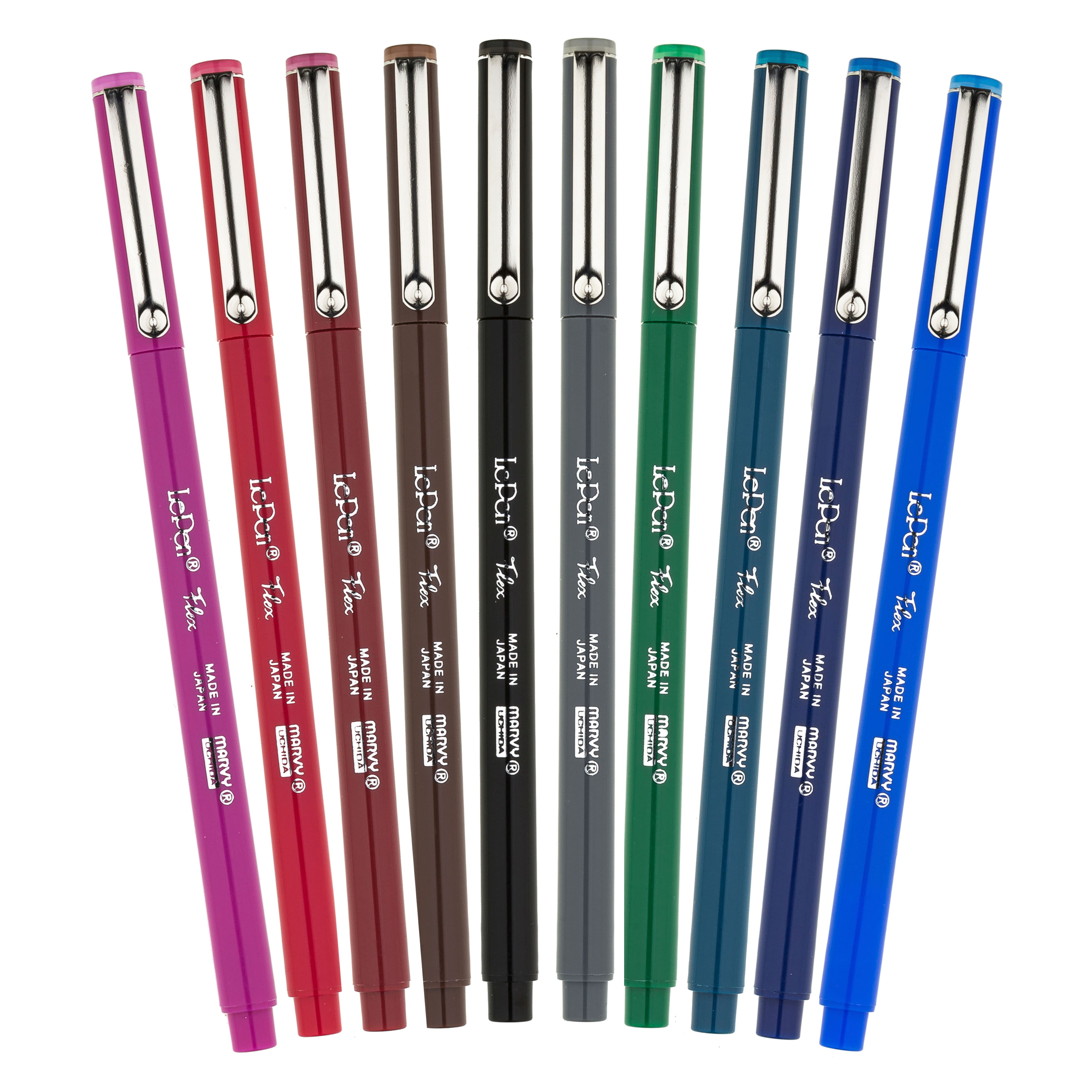 Marvy&#xAE; Uchida LePen&#xAE; Flex 10 Primary Pen Set