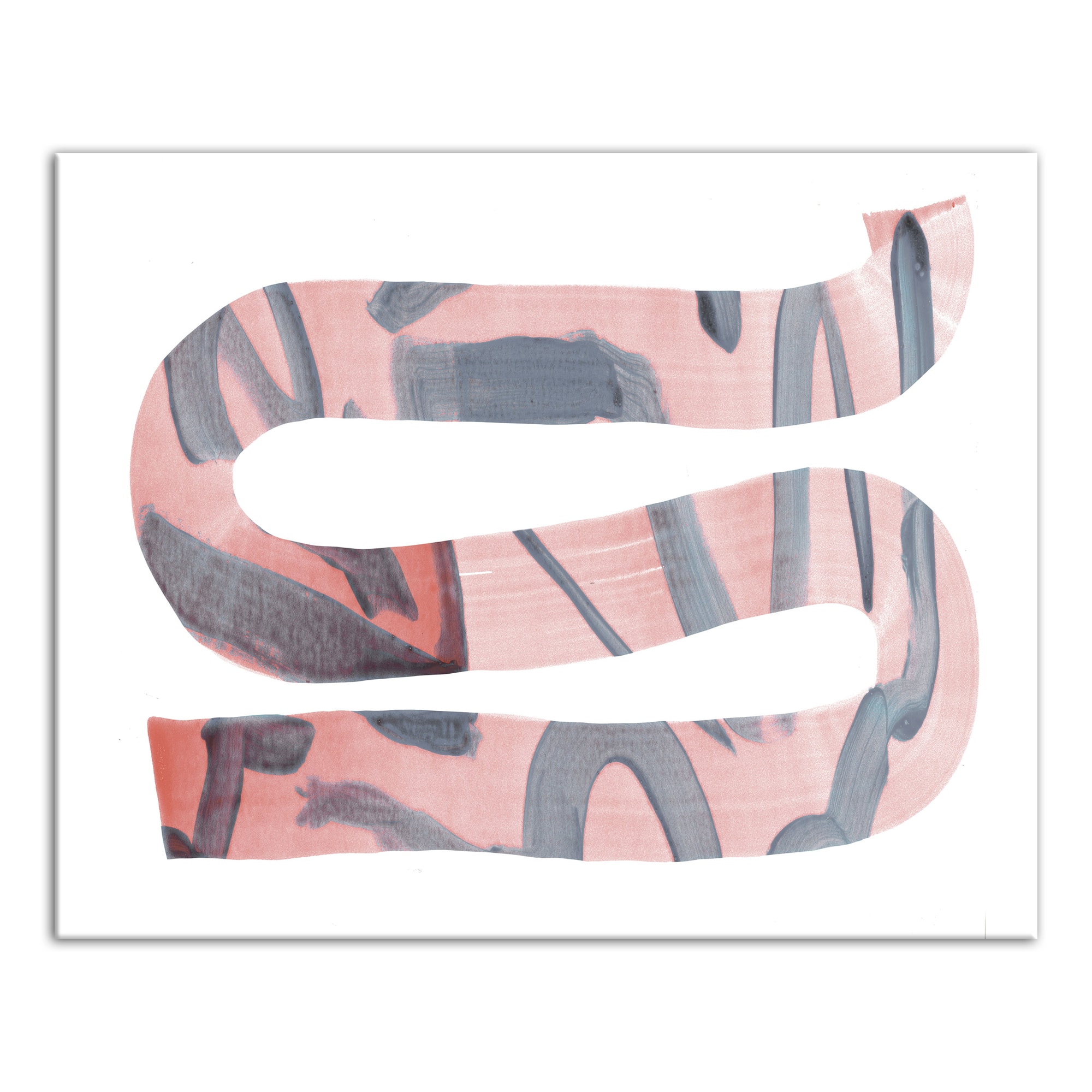 Abstract Strokes 20&#x22; x 16&#x22; Canvas Wall Art
