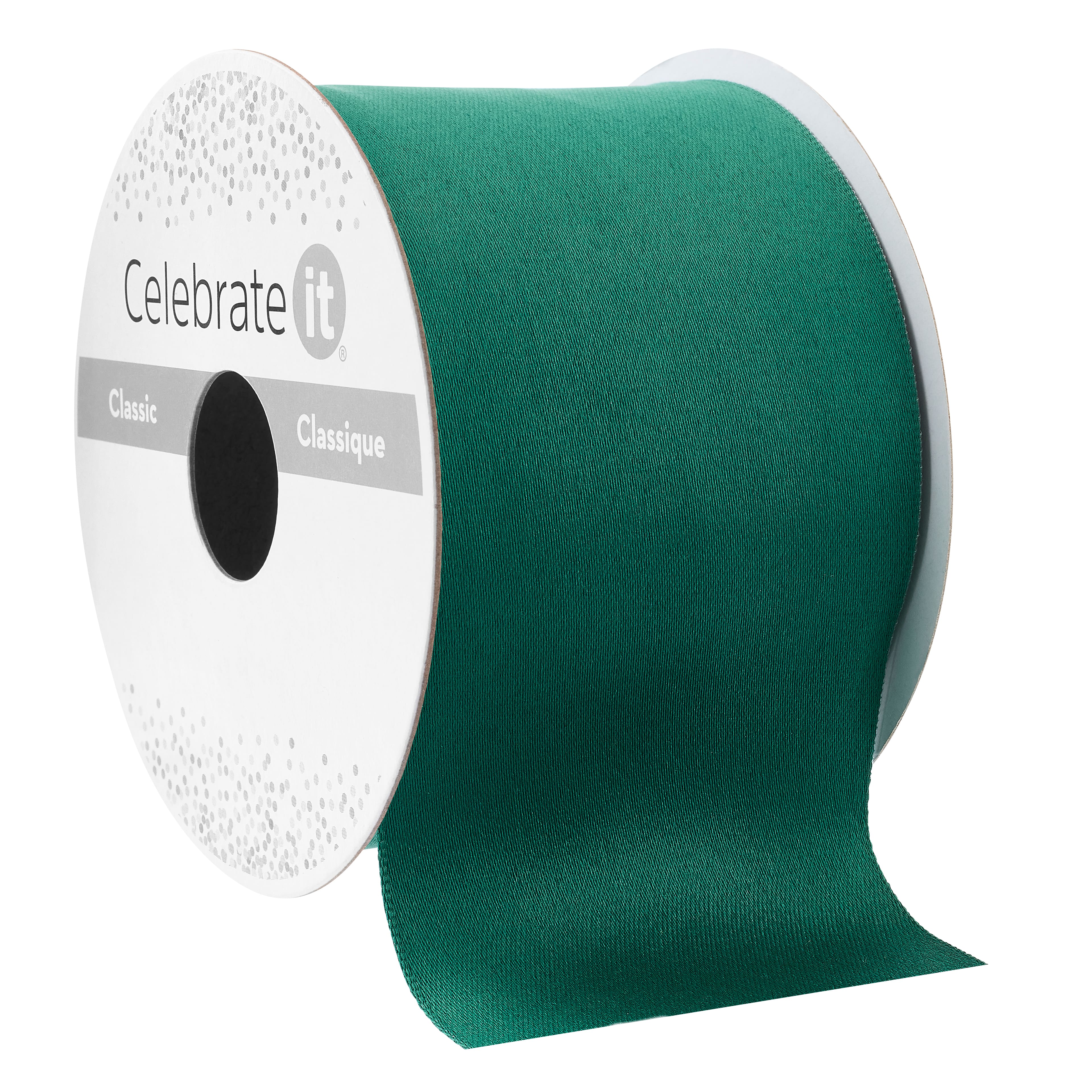 2.5&#x22; x 10yd. Satin Wired Ribbon by Celebrate It&#xAE; Classic