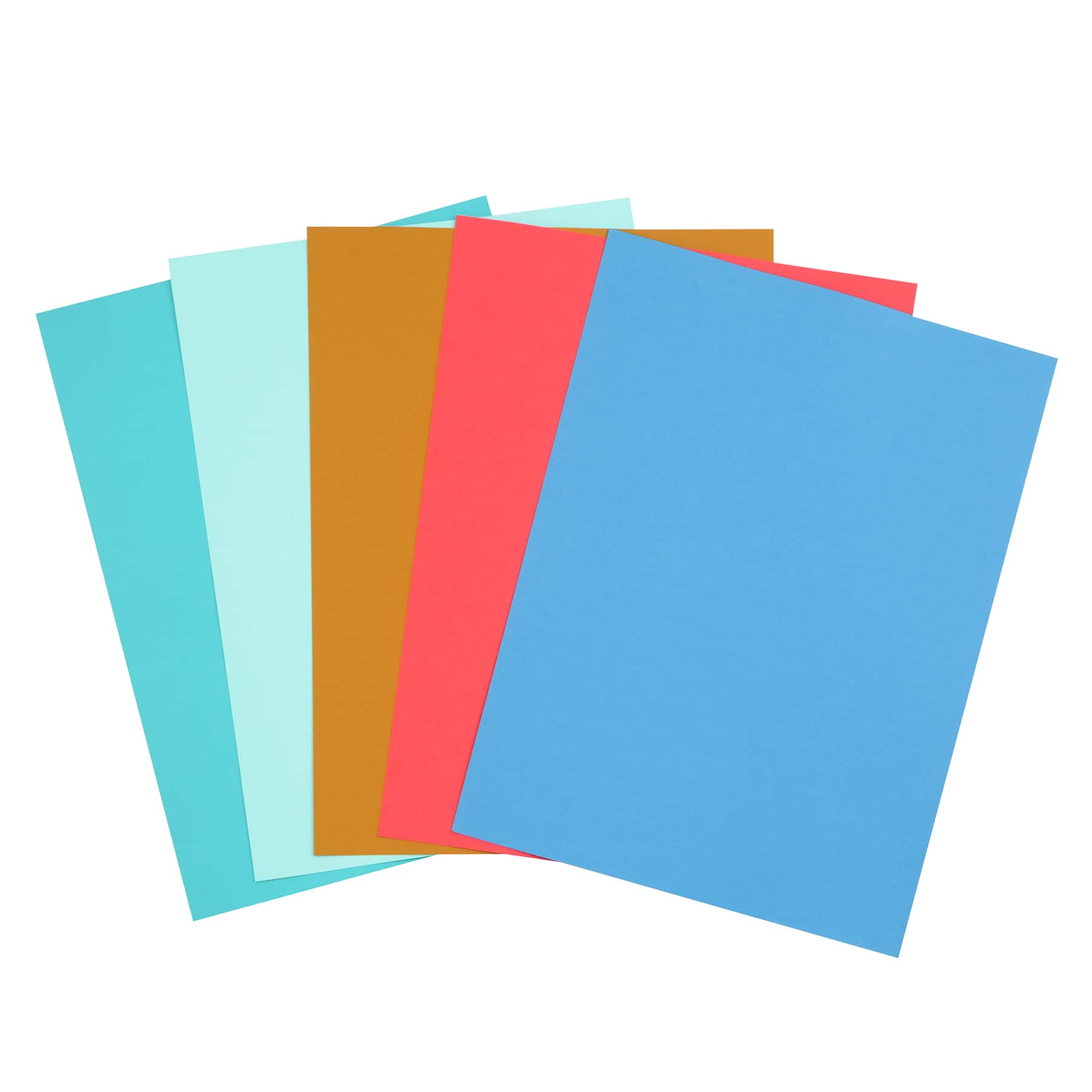 8.5&#x22; x 11&#x22; Seaside 65lb. Cardstock Paper Pack by Recollections&#x2122;, 50 Sheets