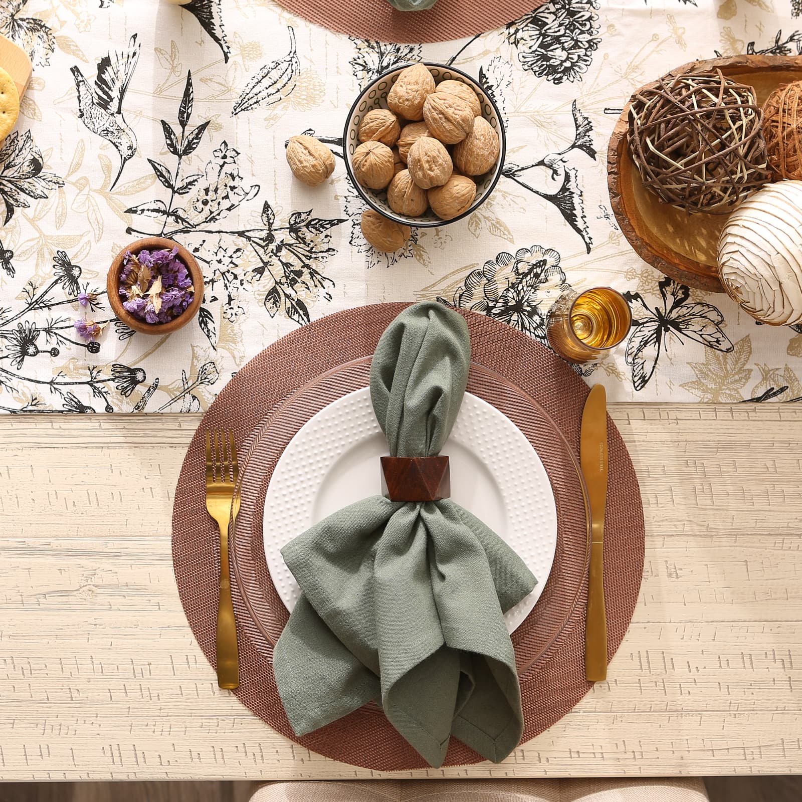 DII&#xAE; Round Double Frame Placemats, 6ct.