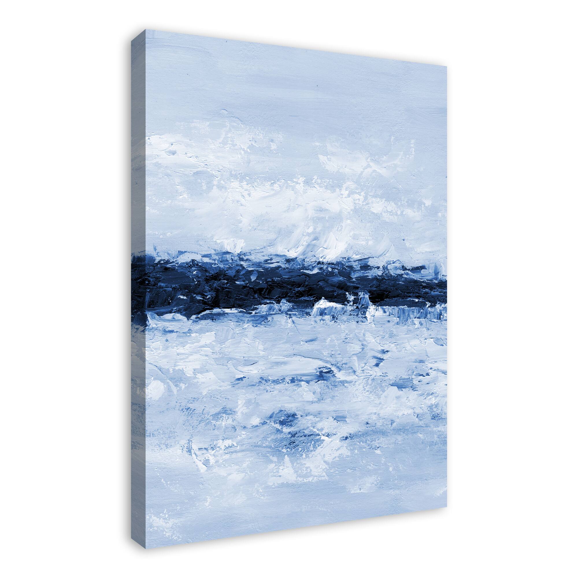 In The Blues 24&#x22; x 36&#x22; Canvas Wall Art