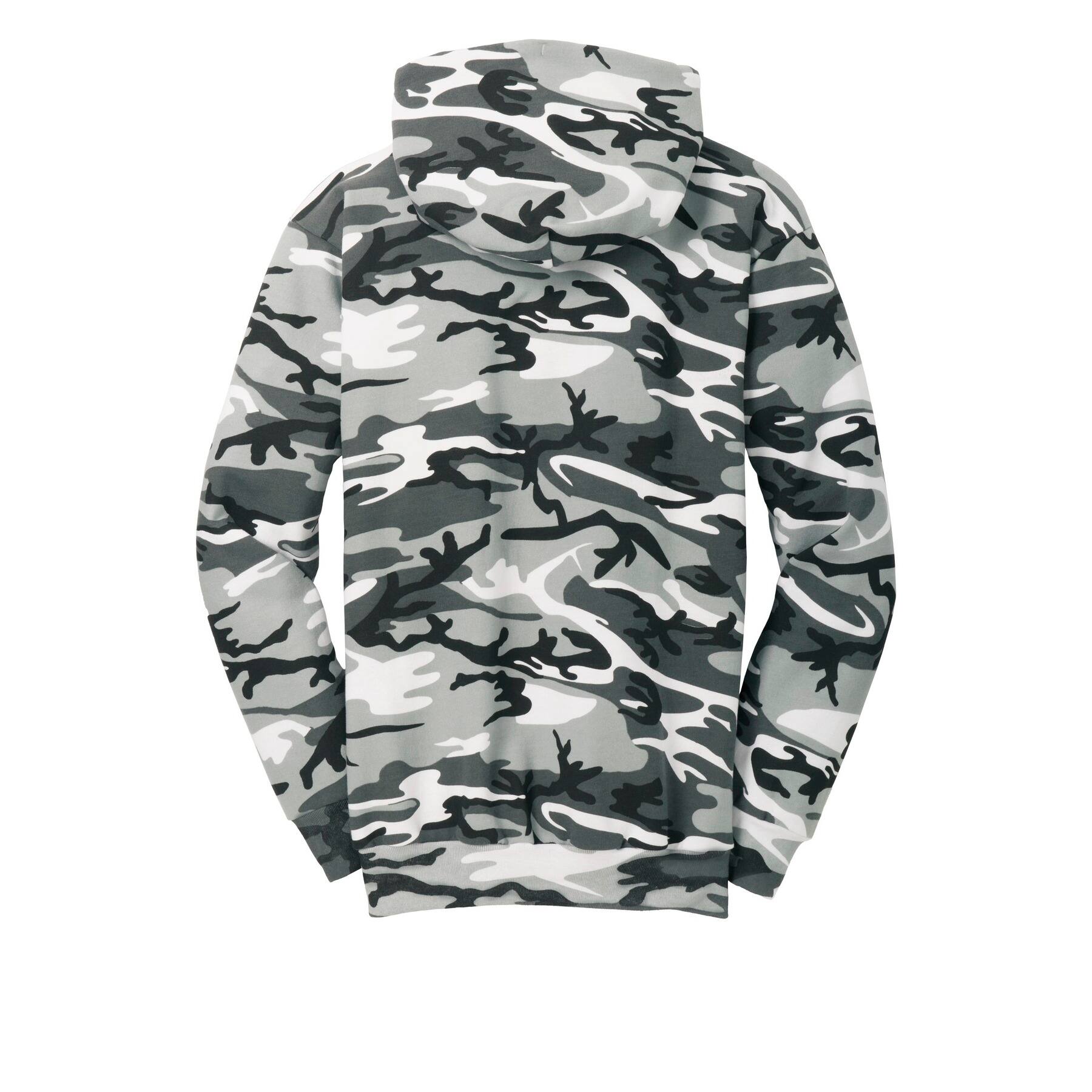 Port & Company® Camo Core Fleece Pullover Hooded Sweatshirt