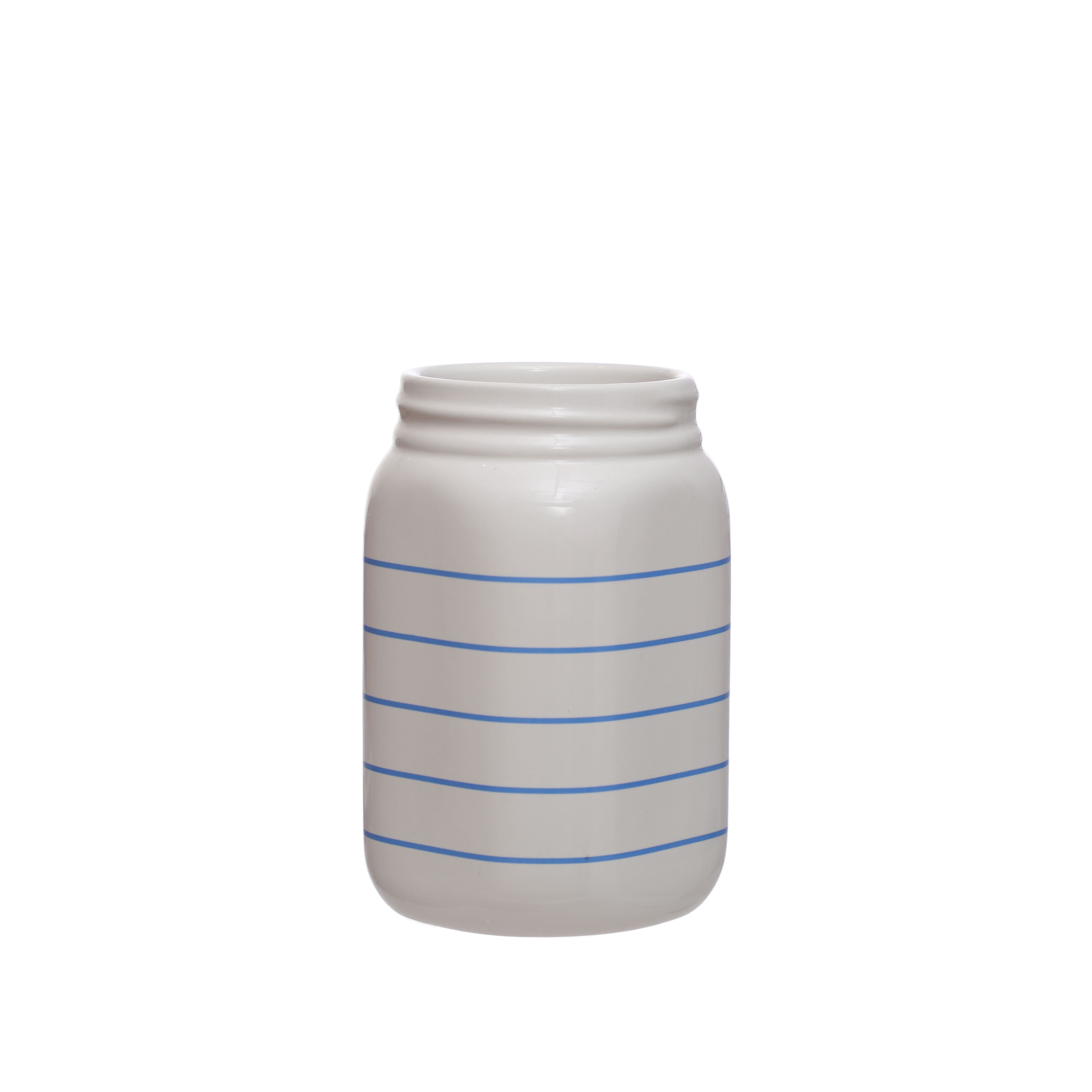 6&#x22; Notebook Paper Ceramic Jar by B2C&#x2122;
