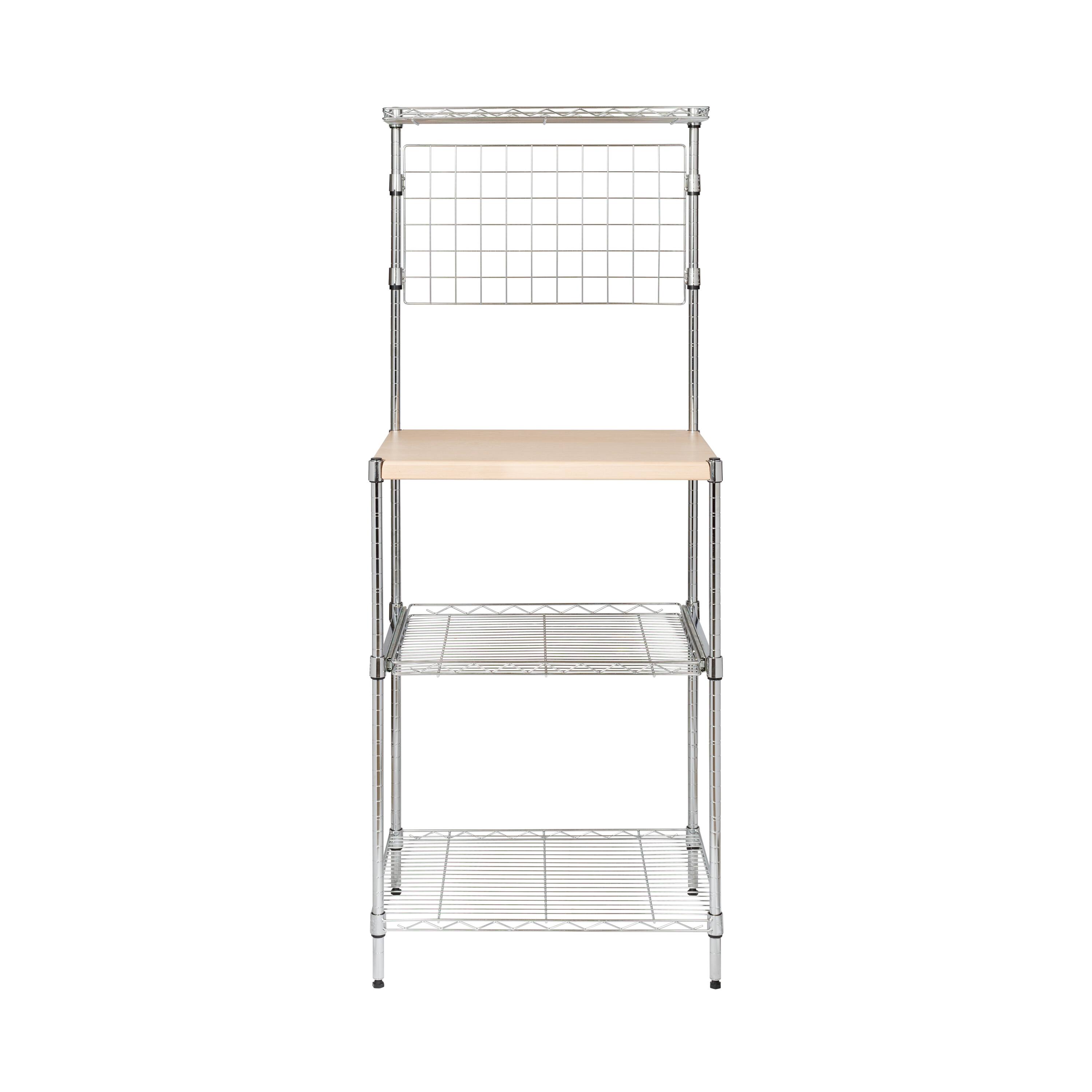 Honey Can Do Microwave Shelving Unit with Shelves