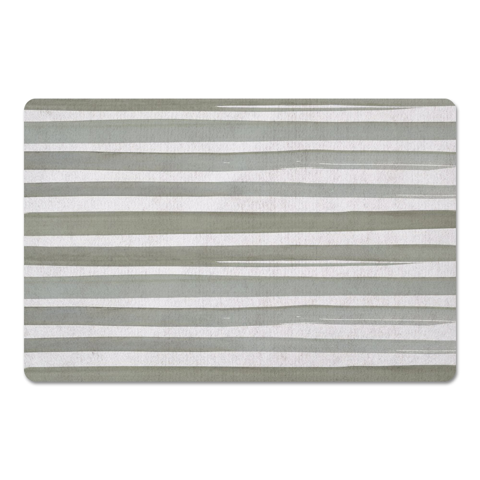 Watercolor Stripes Floor Mat Michaels