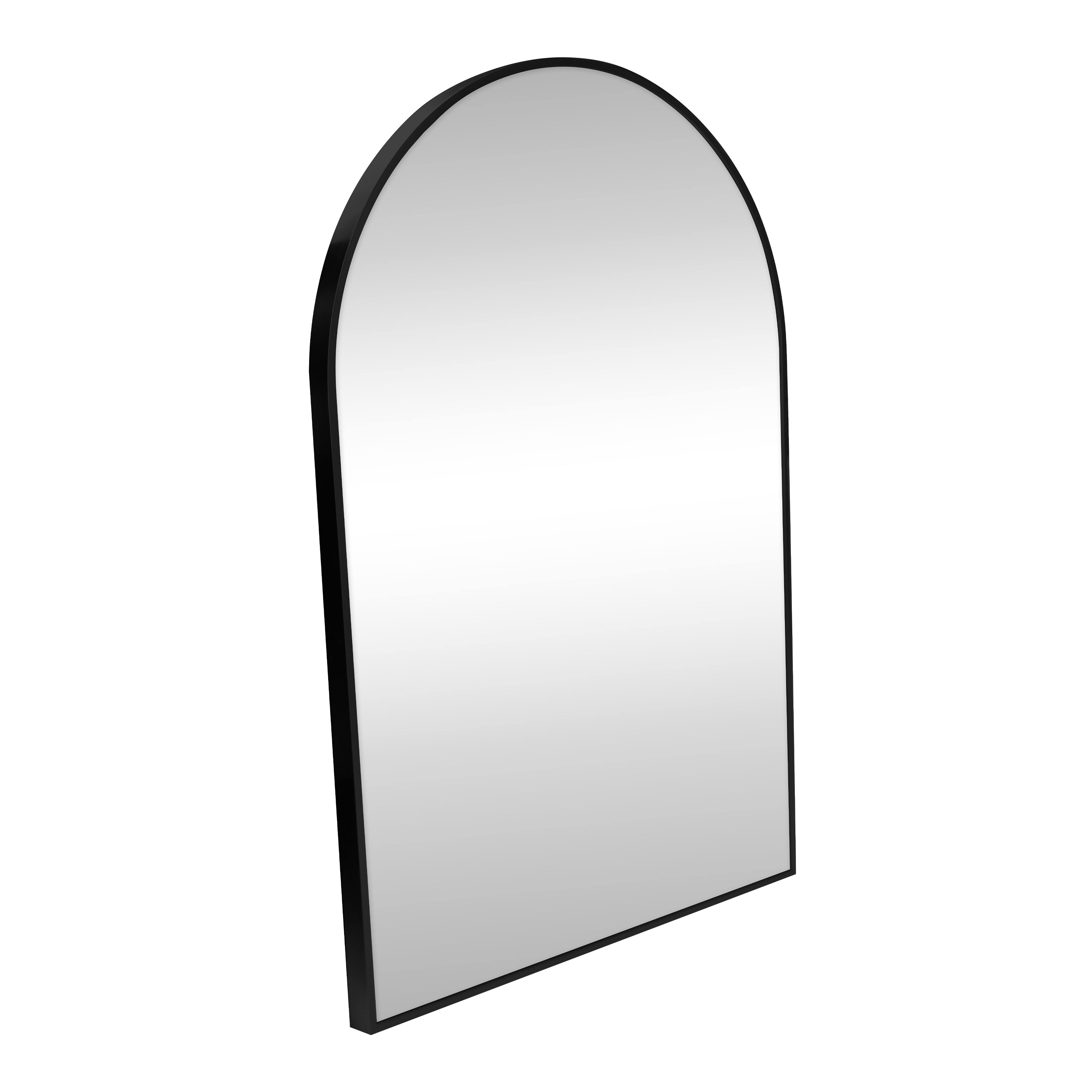 20" x 30" Black Arch Decorative Mirror by Ashland®
