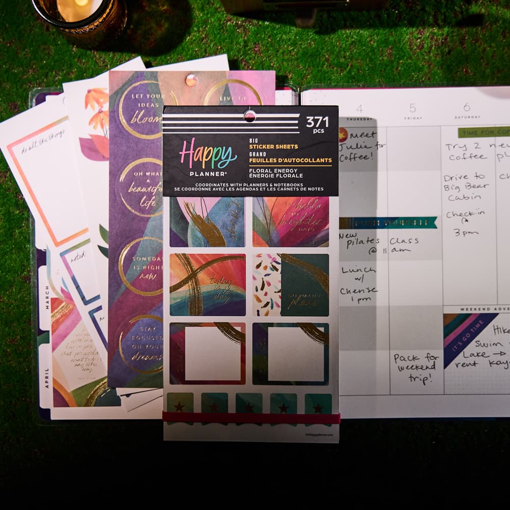 The Big Happy Planner® Floral Energy