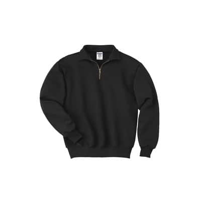 JERZEES® Super Sweats® NuBlend® 1/4 Zip Cadet Collar Sweatshirt | Michaels