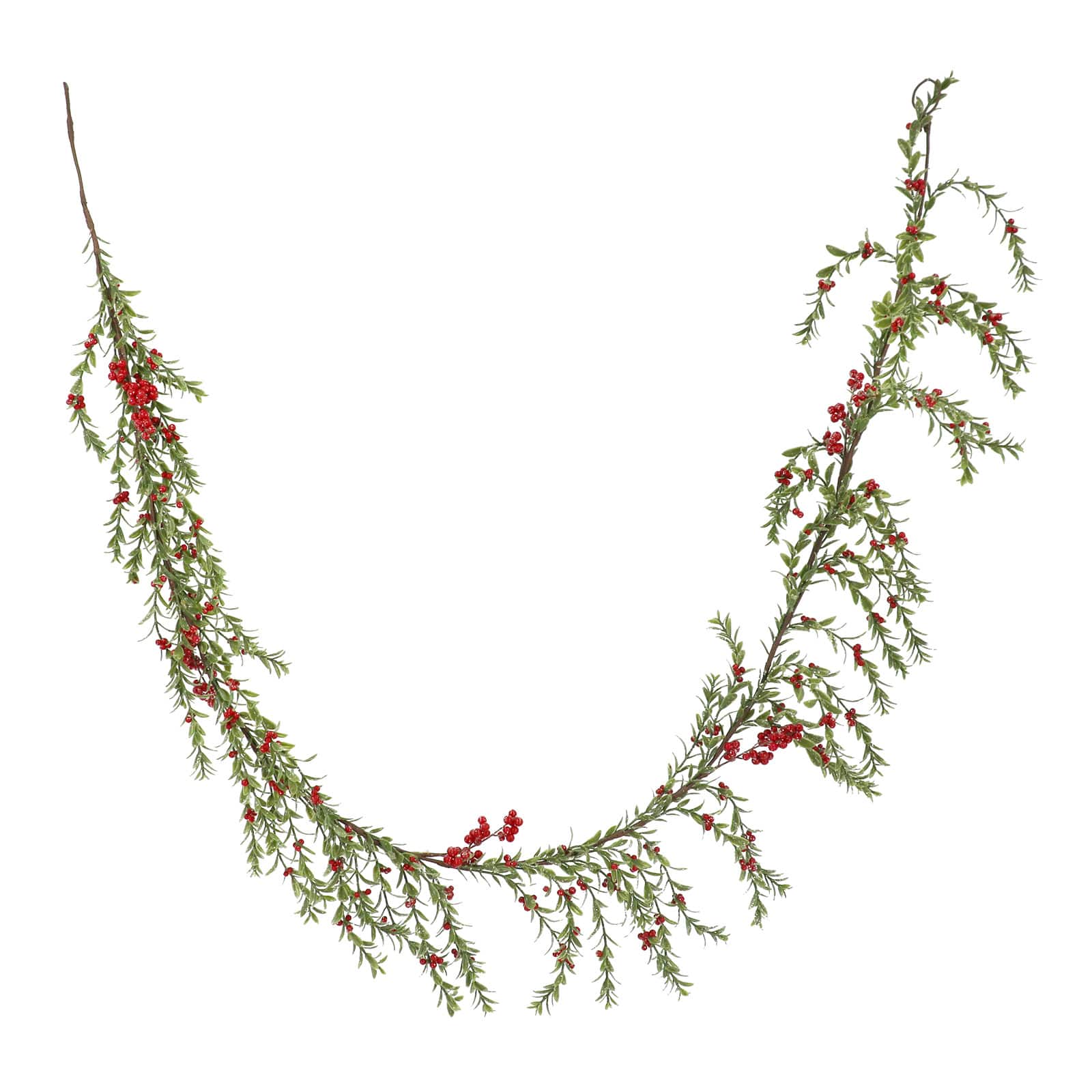 6ft. Red Berry &#x26; Greenery Garland by Ashland&#xAE;