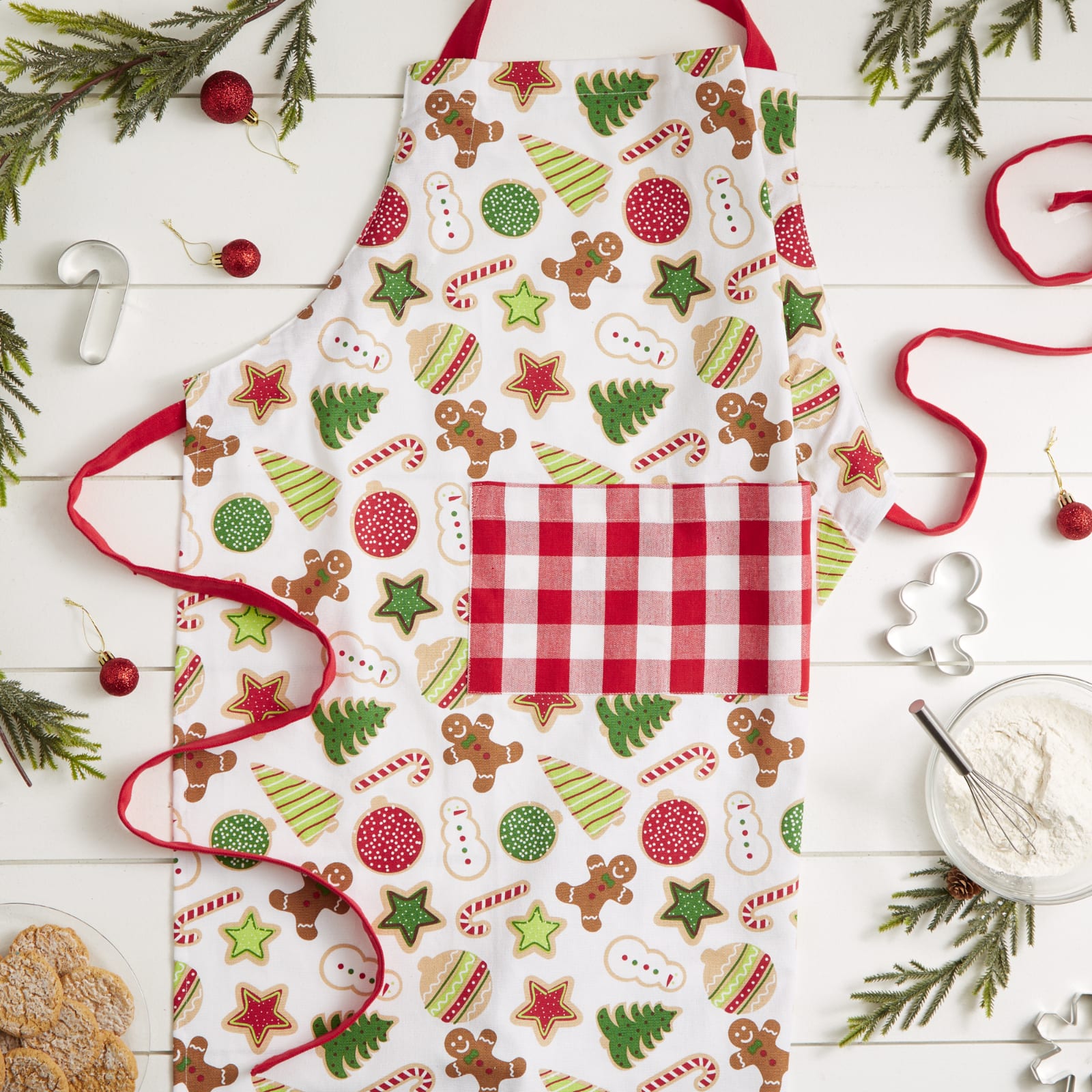 DII® Christmas Cookies Print Chef Apron