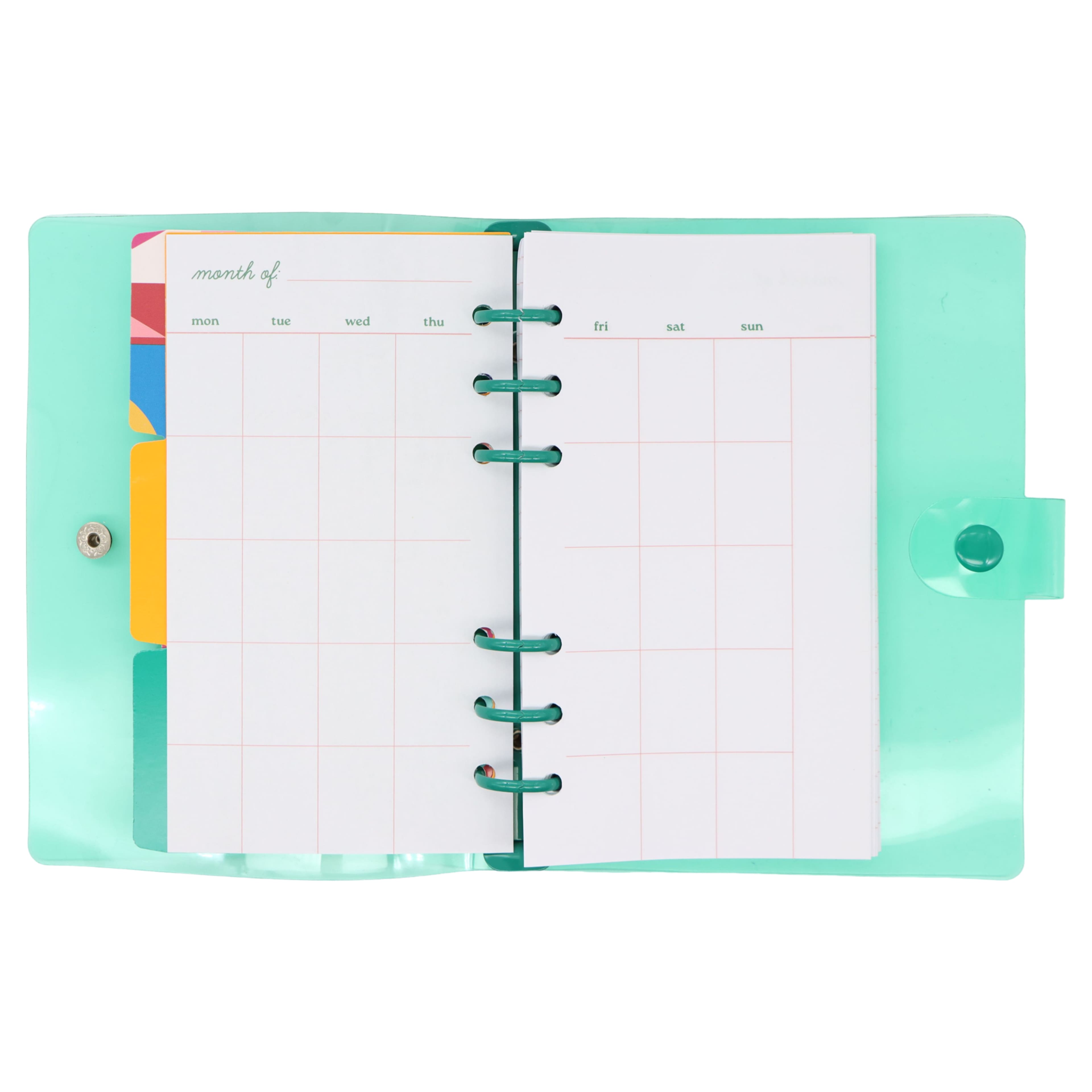 Assorted 5" x 7.25" Ring Binder Planner, 1pc. by Fab Finds