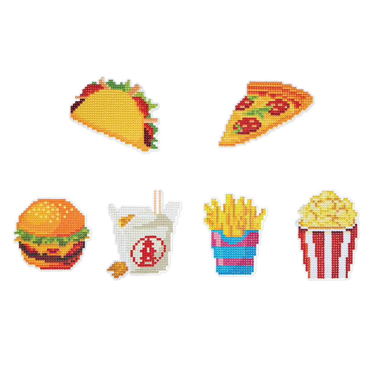 Food Diamond Art Sticker Kit by Make Market&#xAE;