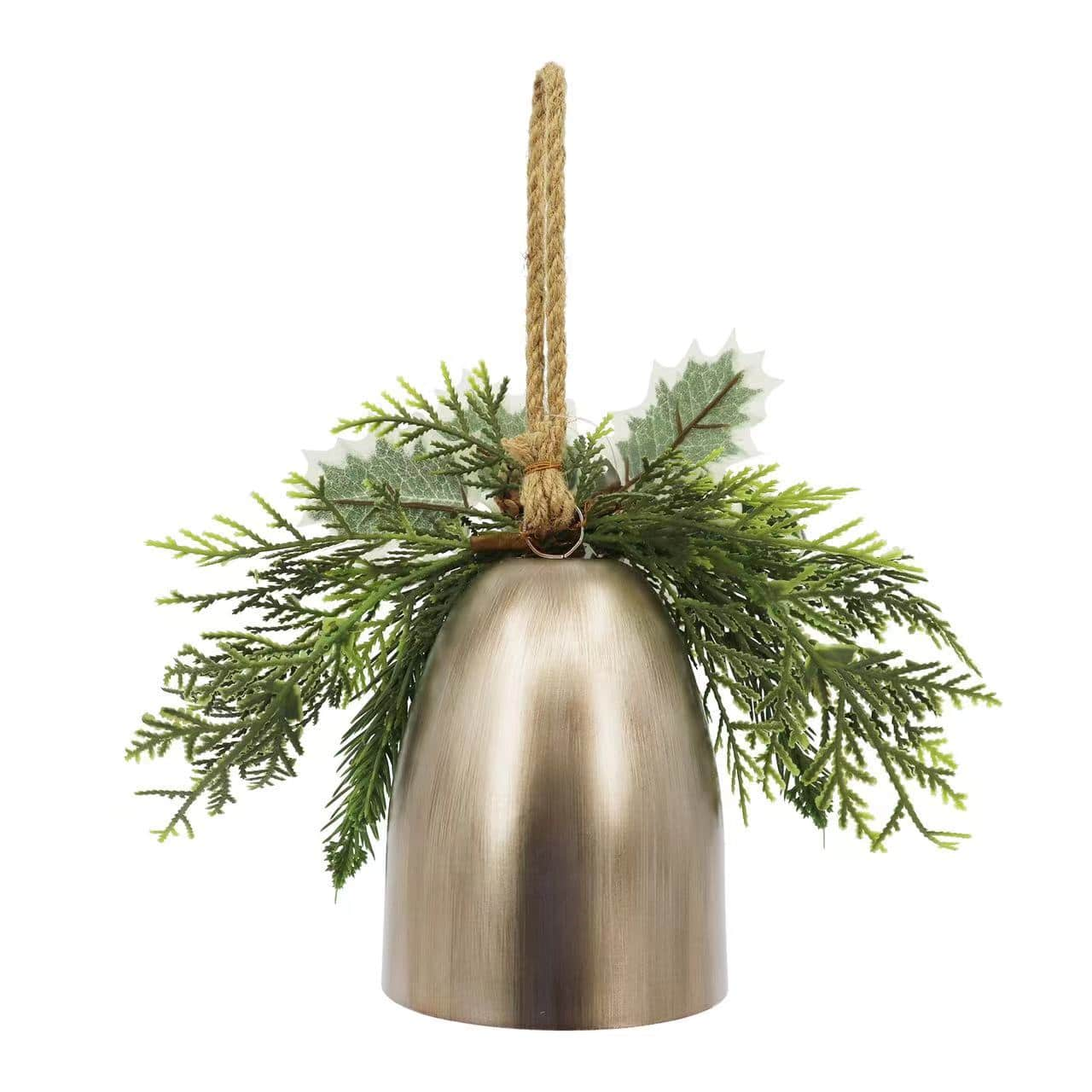 10&#x22; Bell with Holiday Foliage Wall D&#xE9;cor by Ashland&#xAE;