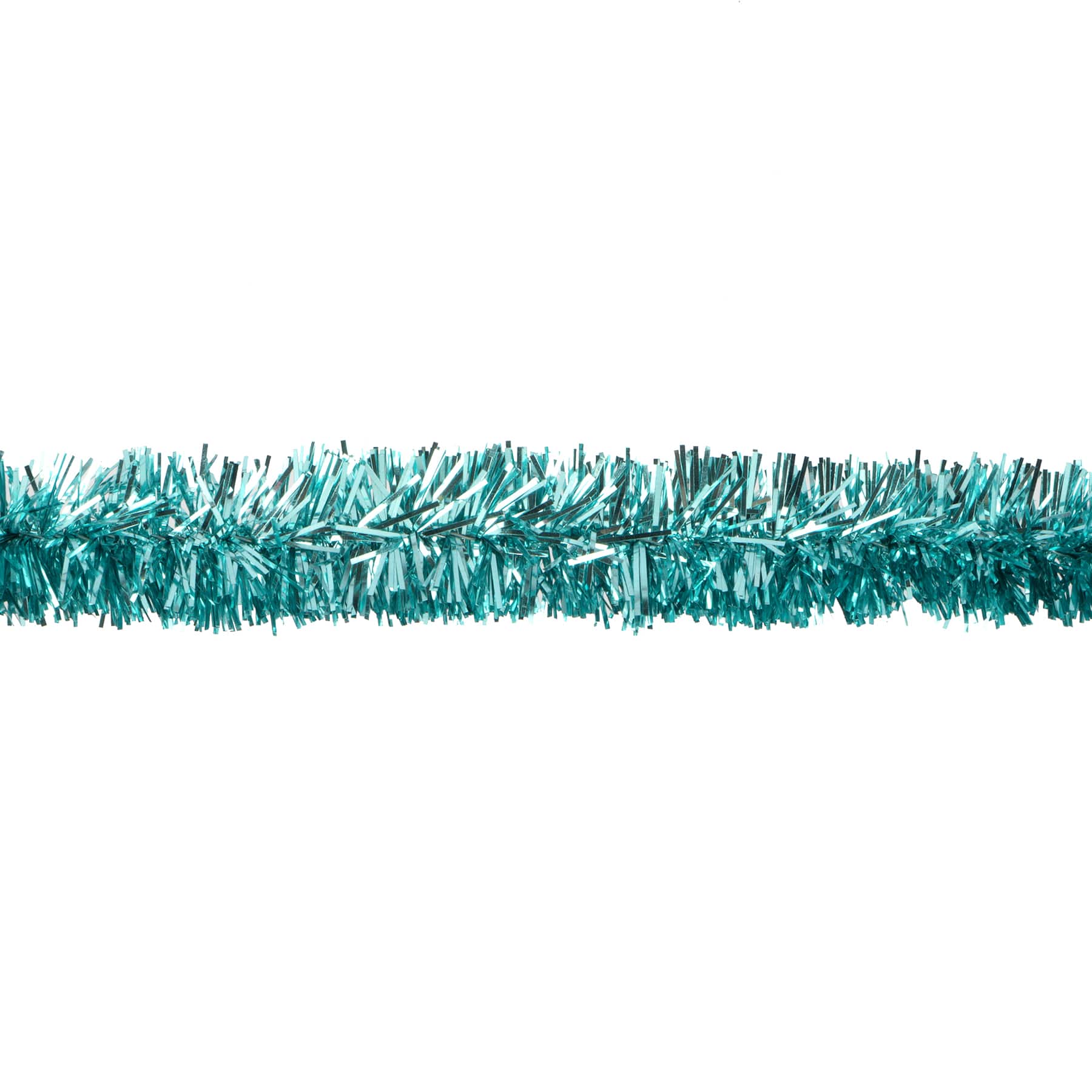 5/8&#x22; x 30ft. Turquoise Tinsel Wired Trim Ribbon by Celebrate It&#xAE;