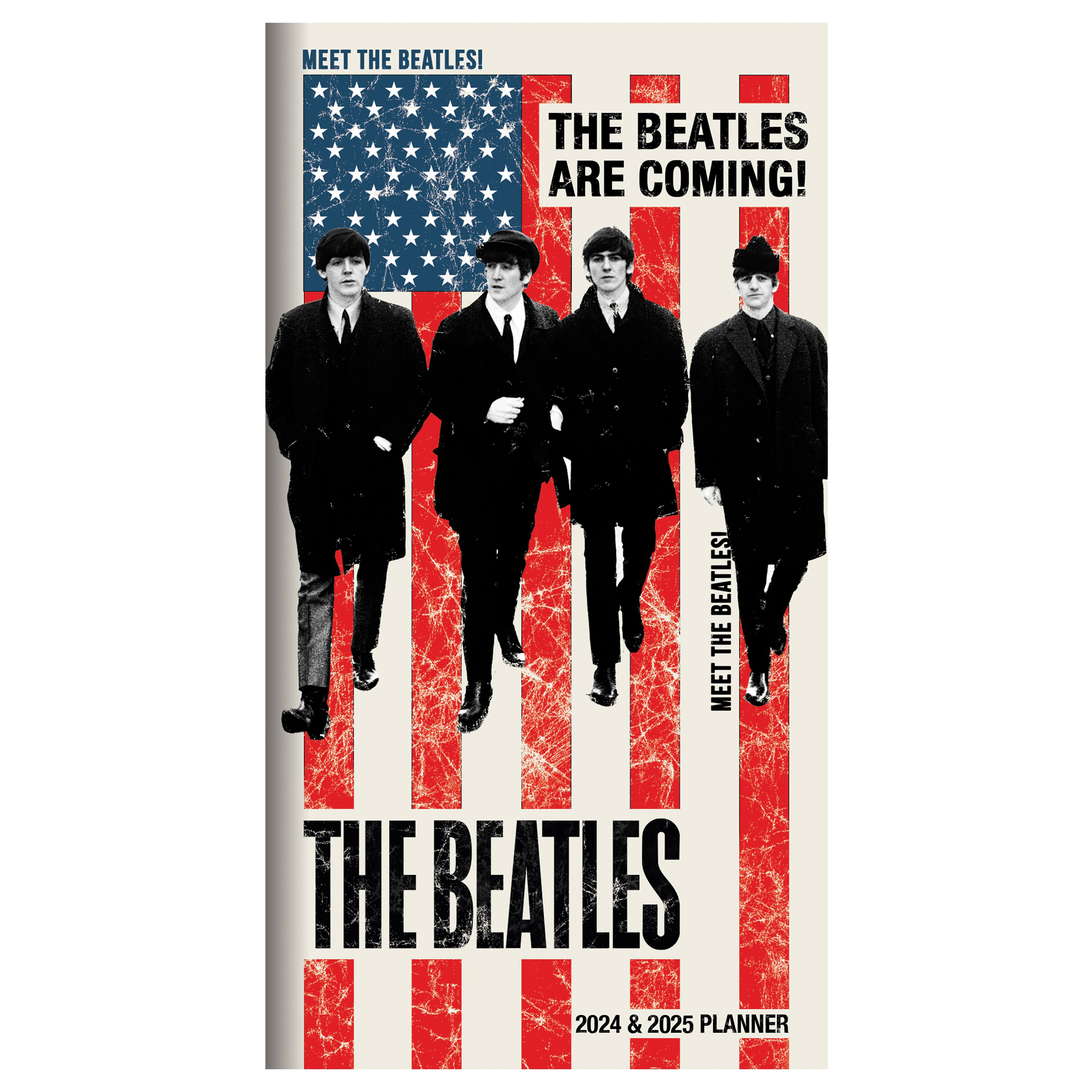 TF Publishing 2024-2025 The Beatles Small Monthly Pocket Planner