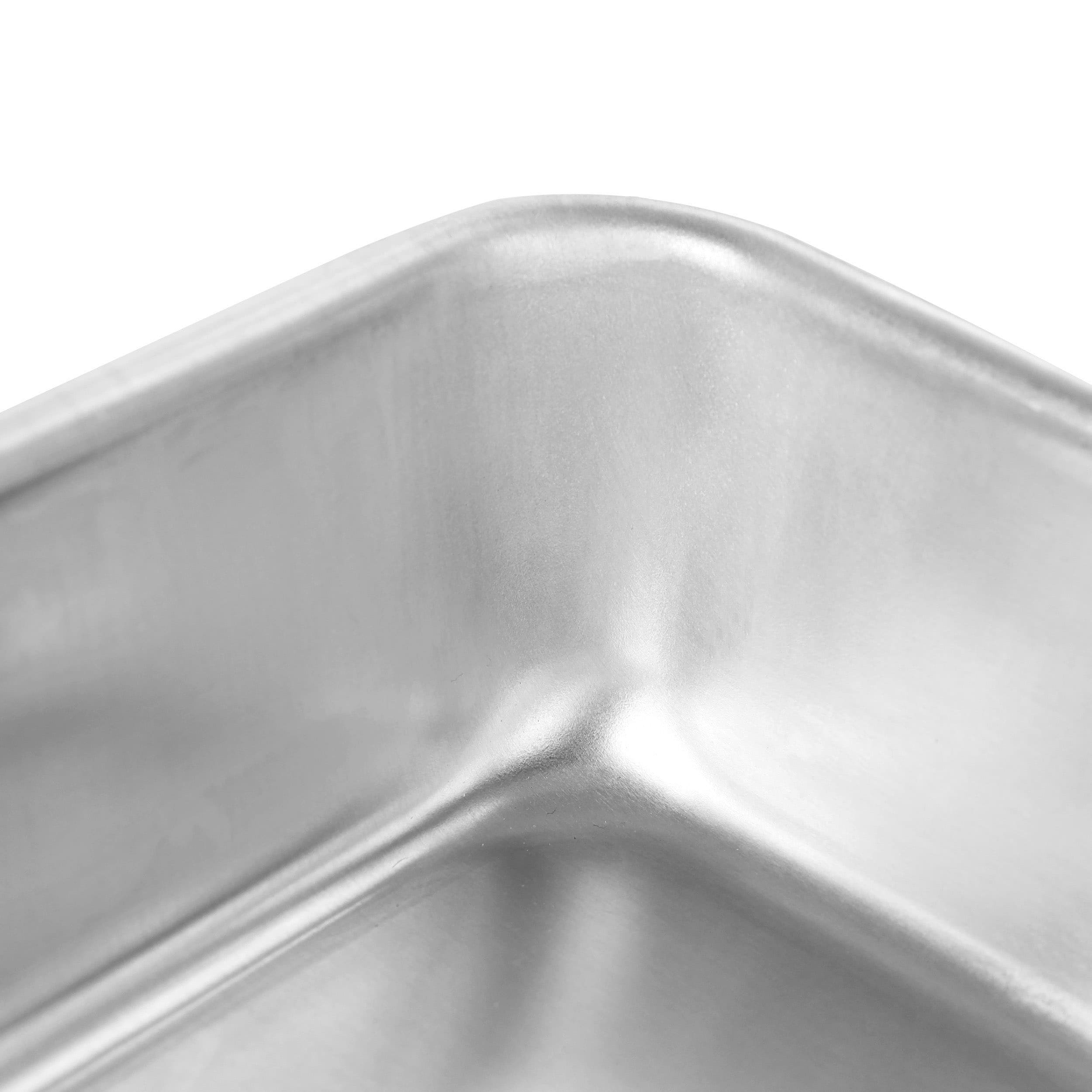 Oster 9&#x22; Baker&#x27;s Glee Silver Aluminum Rectangle Loaf Pan