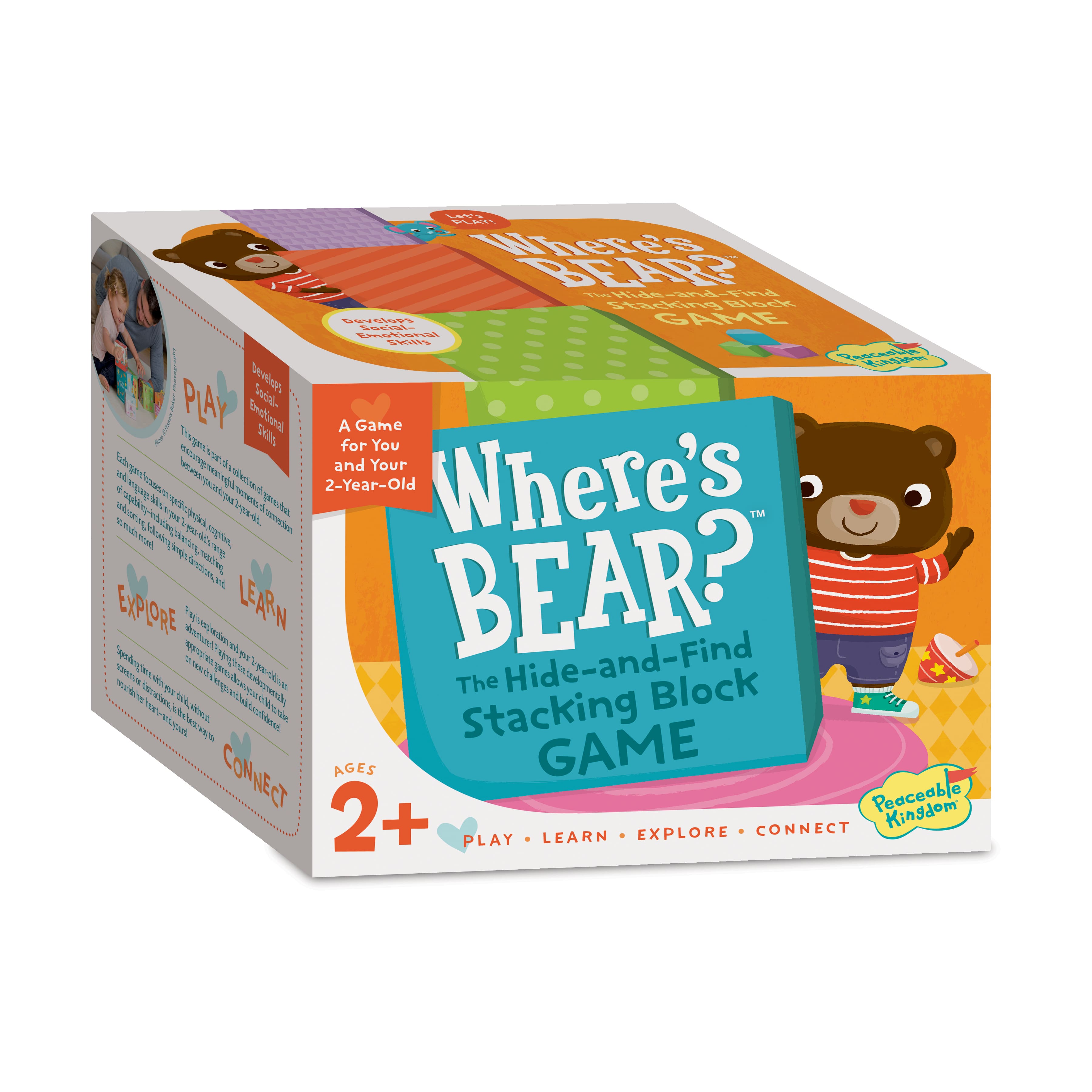 Where's Bear?™ Stacking Block Game