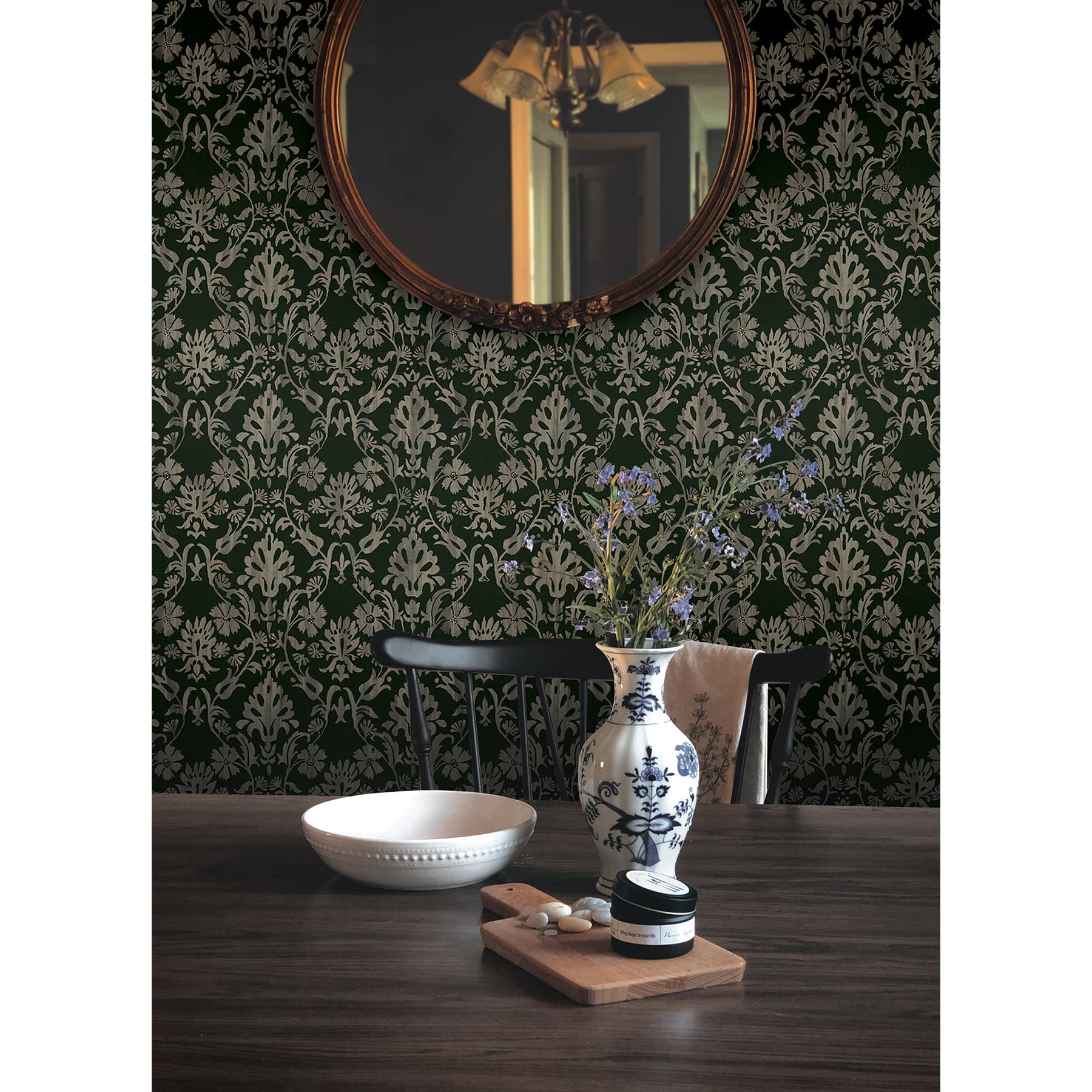RoomMates Blooming Damask Peel &#x26; Stick Wallpaper