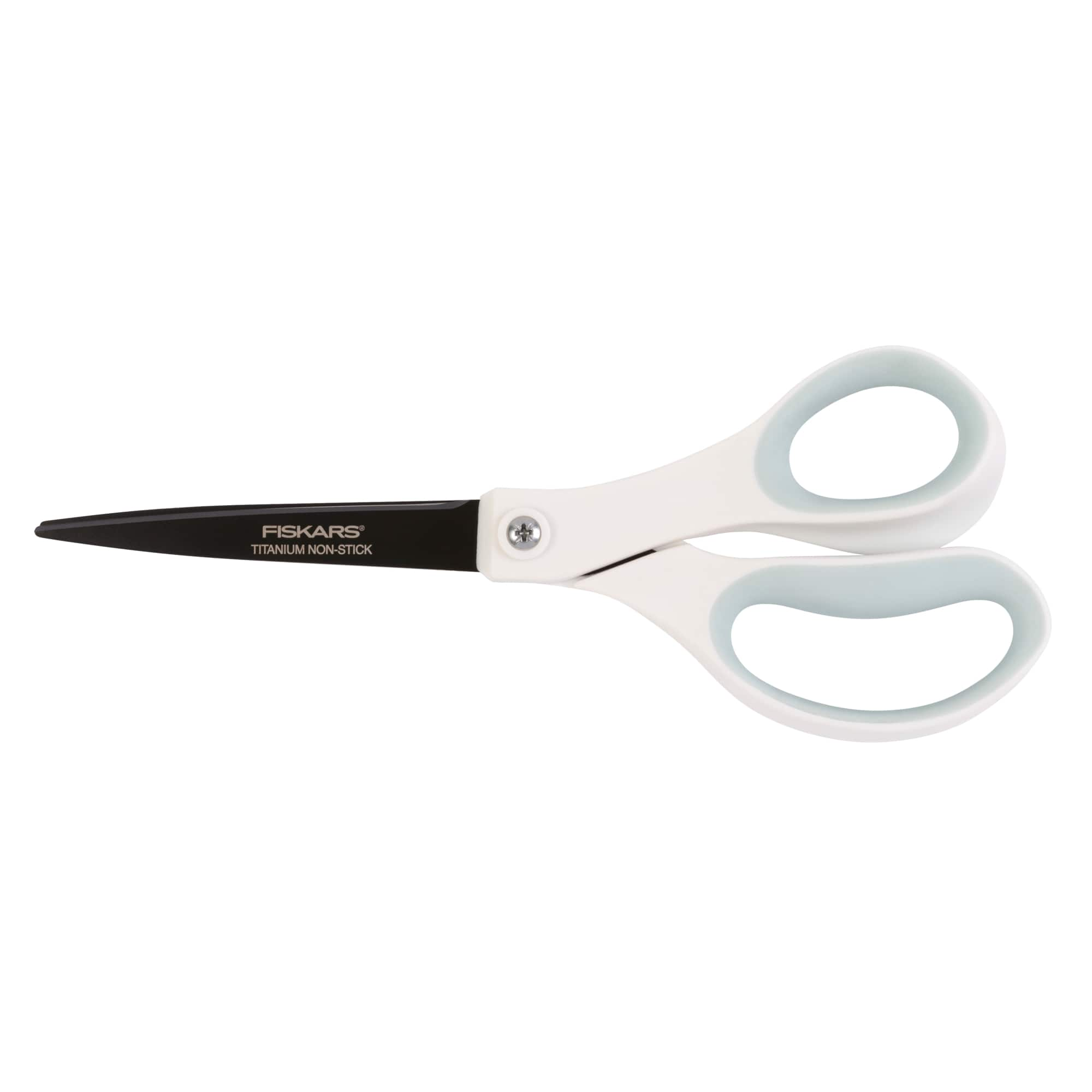 12 Pack: Fiskars&#xAE; Nonstick Titanium Softgrip&#xAE; Fashion Scissors