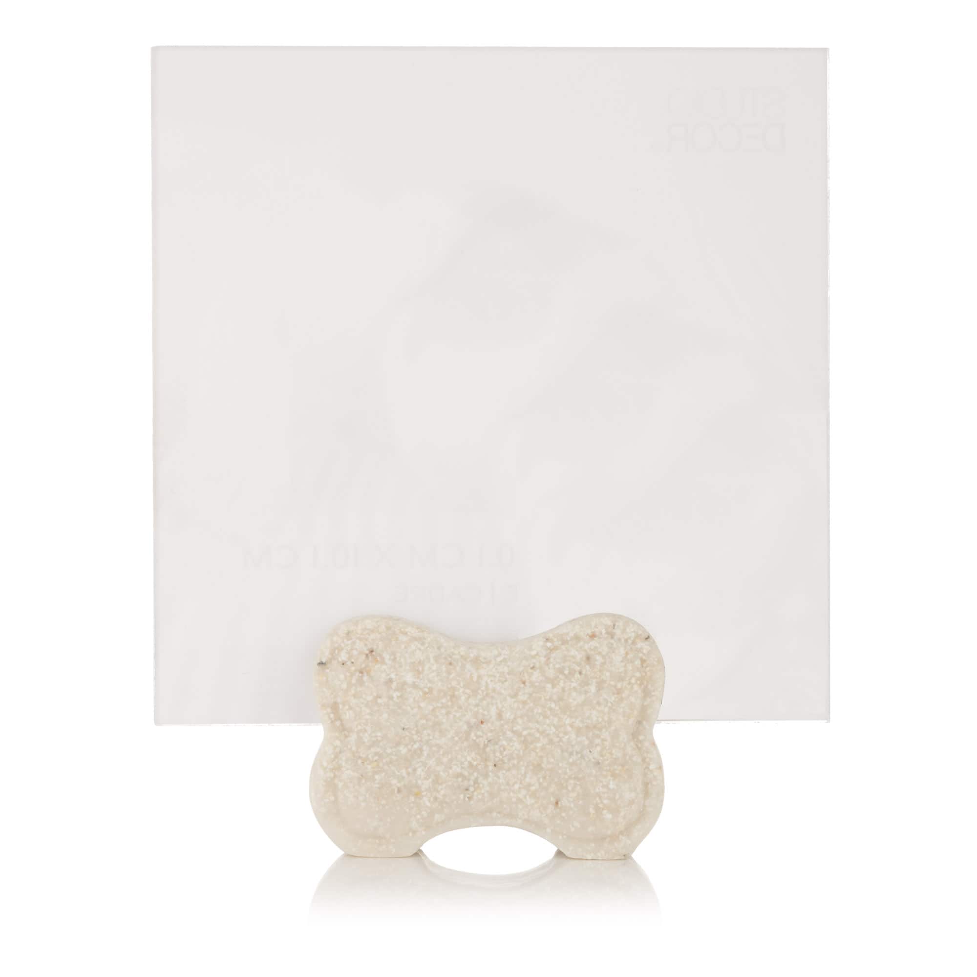 12 Pack: Ivory Bone 4" x 4" Photo Holder by Studio Décor®