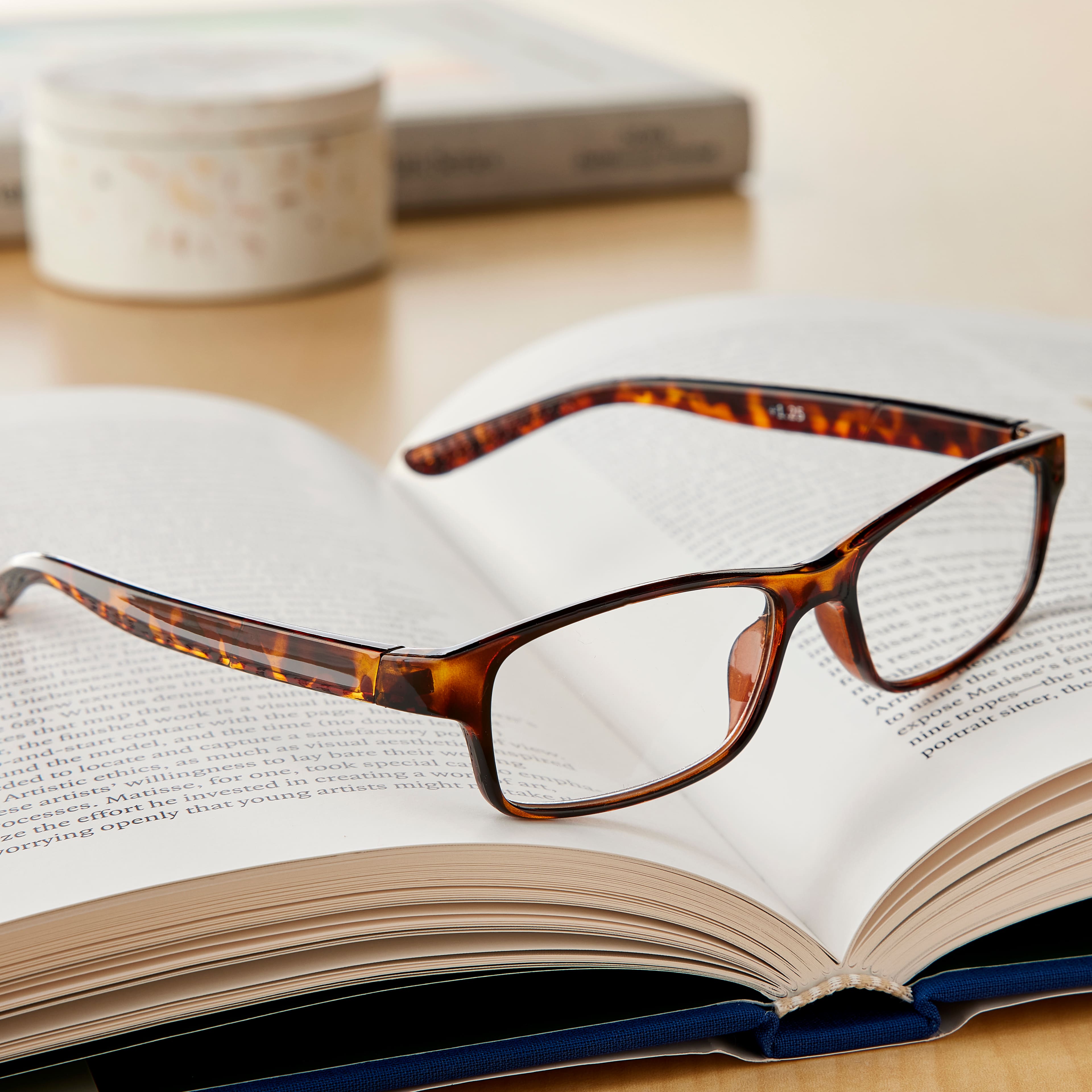 Tortoise Shell Reading Glasses by ArtMinds™