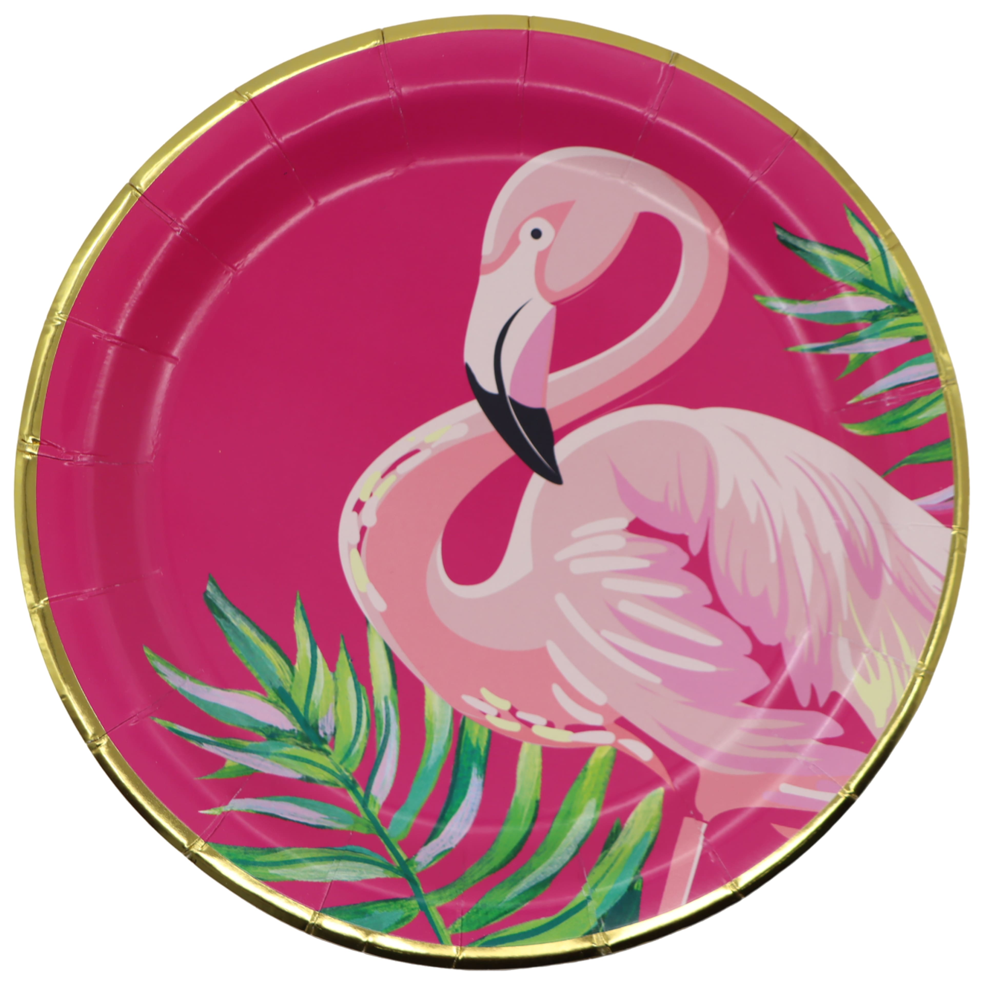 7&#x22; Flamingo Paper Plates, 12ct. by Ashland&#xAE;