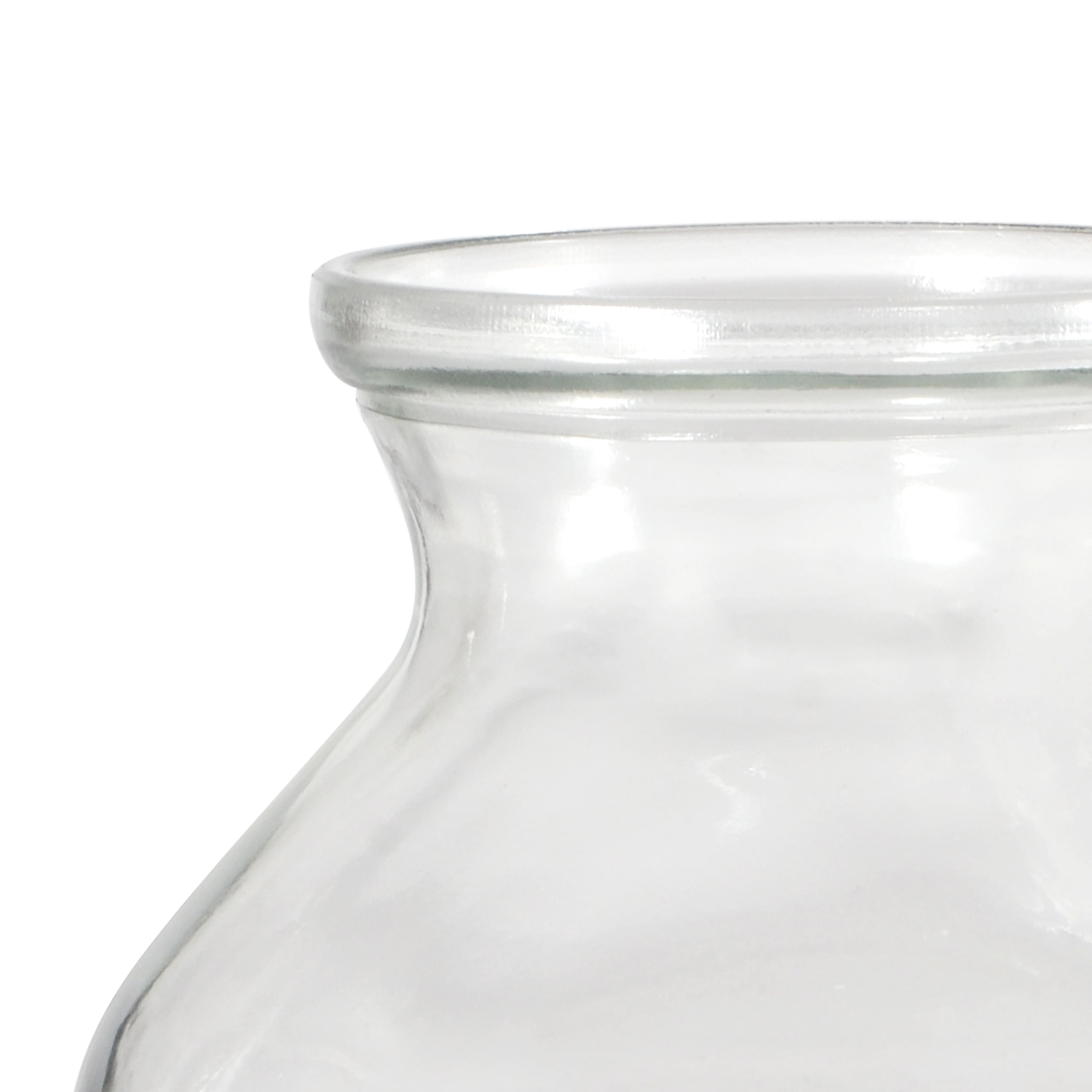 6" Clear Rustic Glass Vase by Ashland®