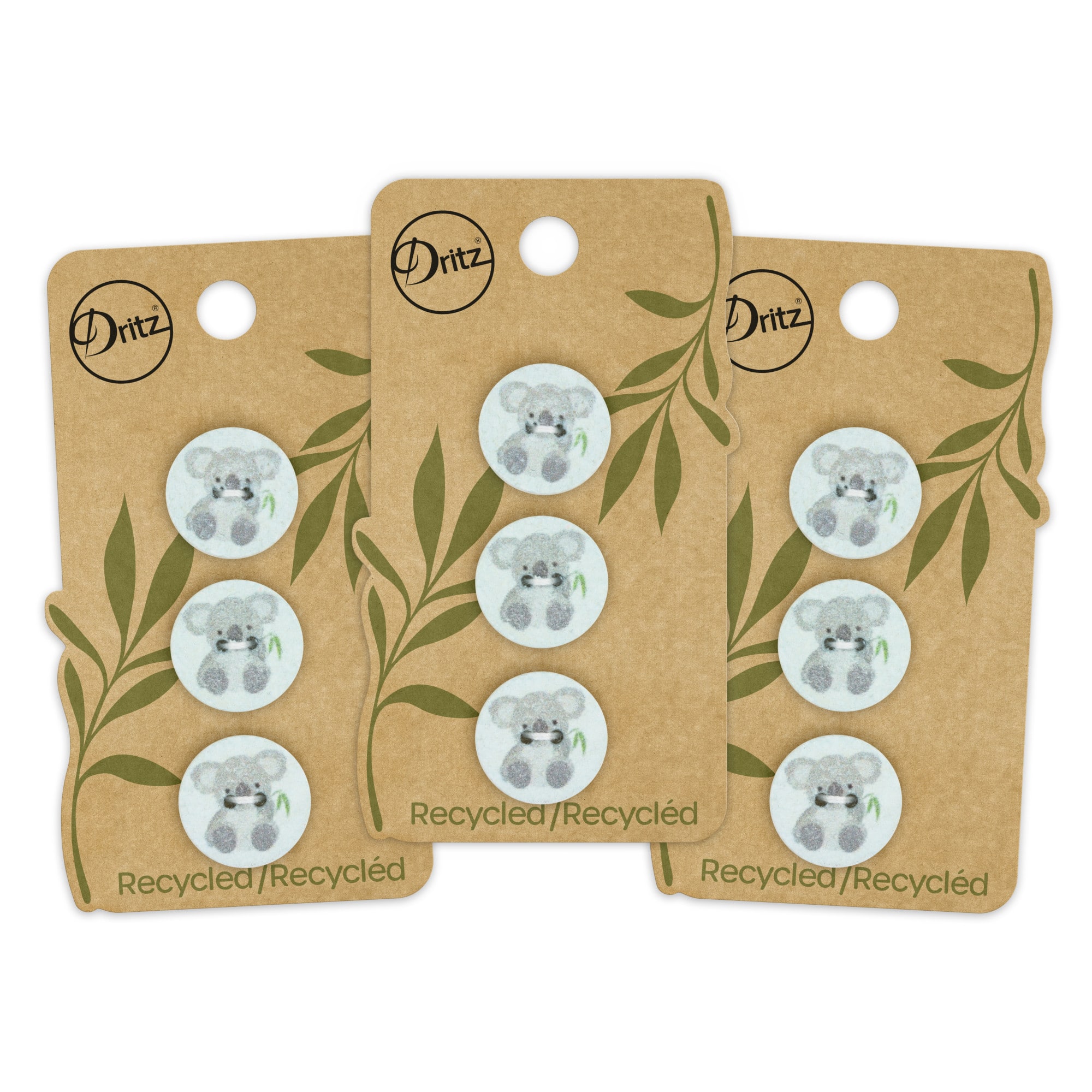 Dritz® 18mm Recycled Cotton Koala Button